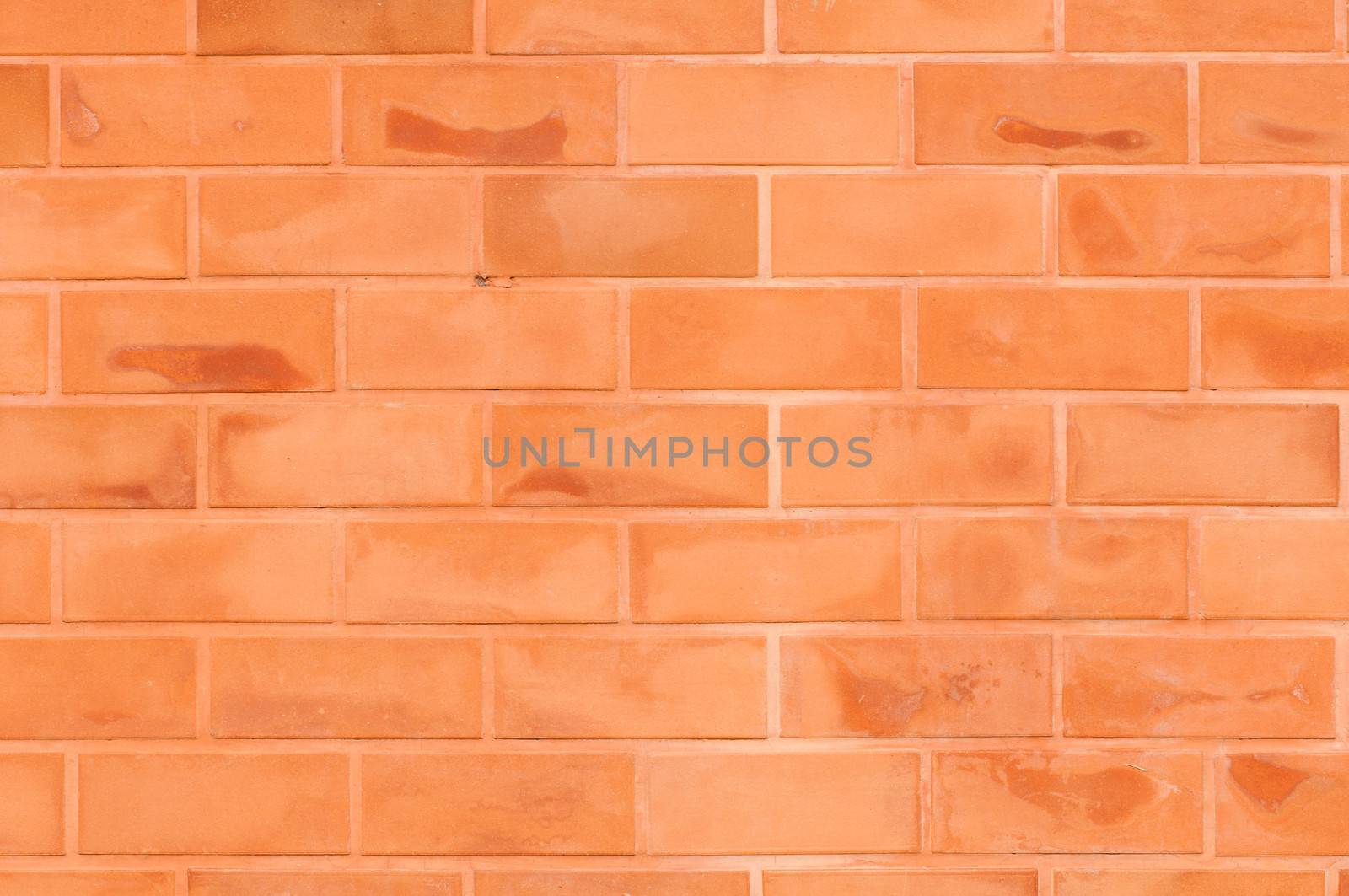 Brick wall with big blocks by Sorapop