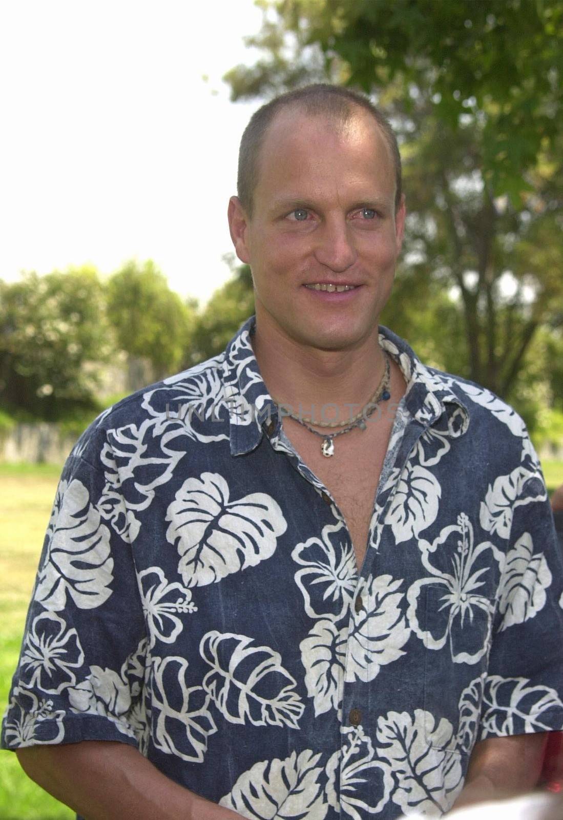 Woody Harrelson at Worldfest LA to help promote Veganism, Animal Rights and other causes. Van Nuys 07-30-00