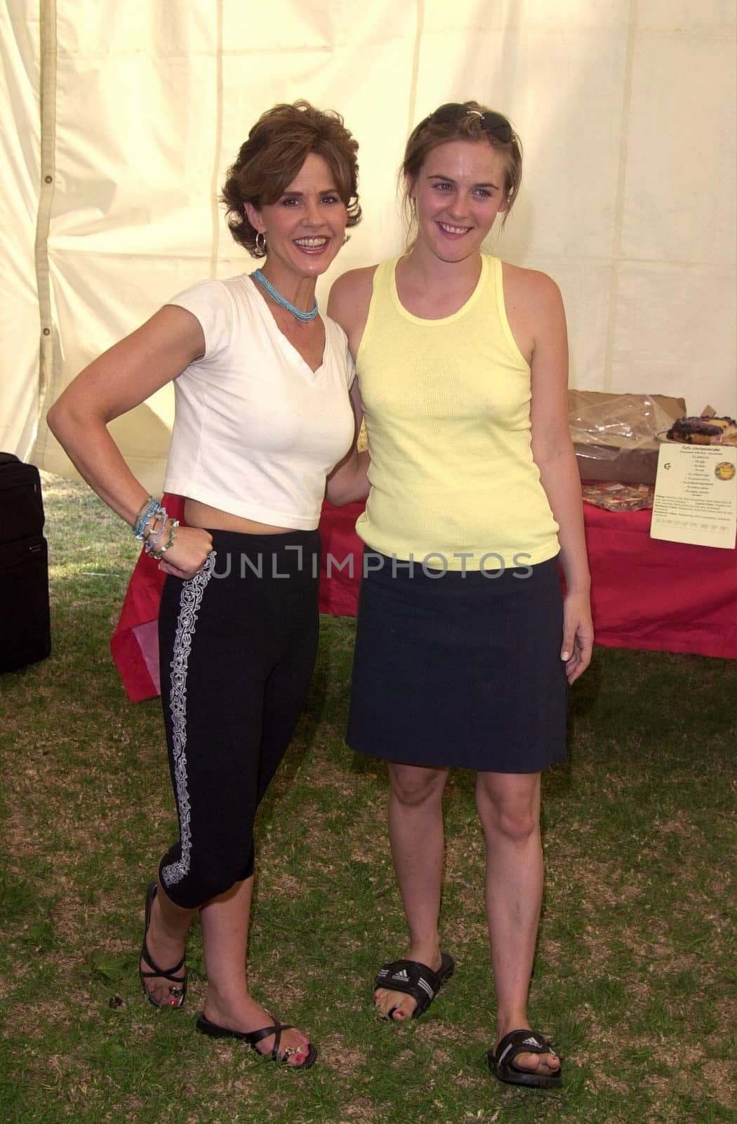 Linda Blair and Alicia Silverstone at Worldfest LA to help promote Veganism, Animal Rights and other causes. Van Nuys 07-30-00
