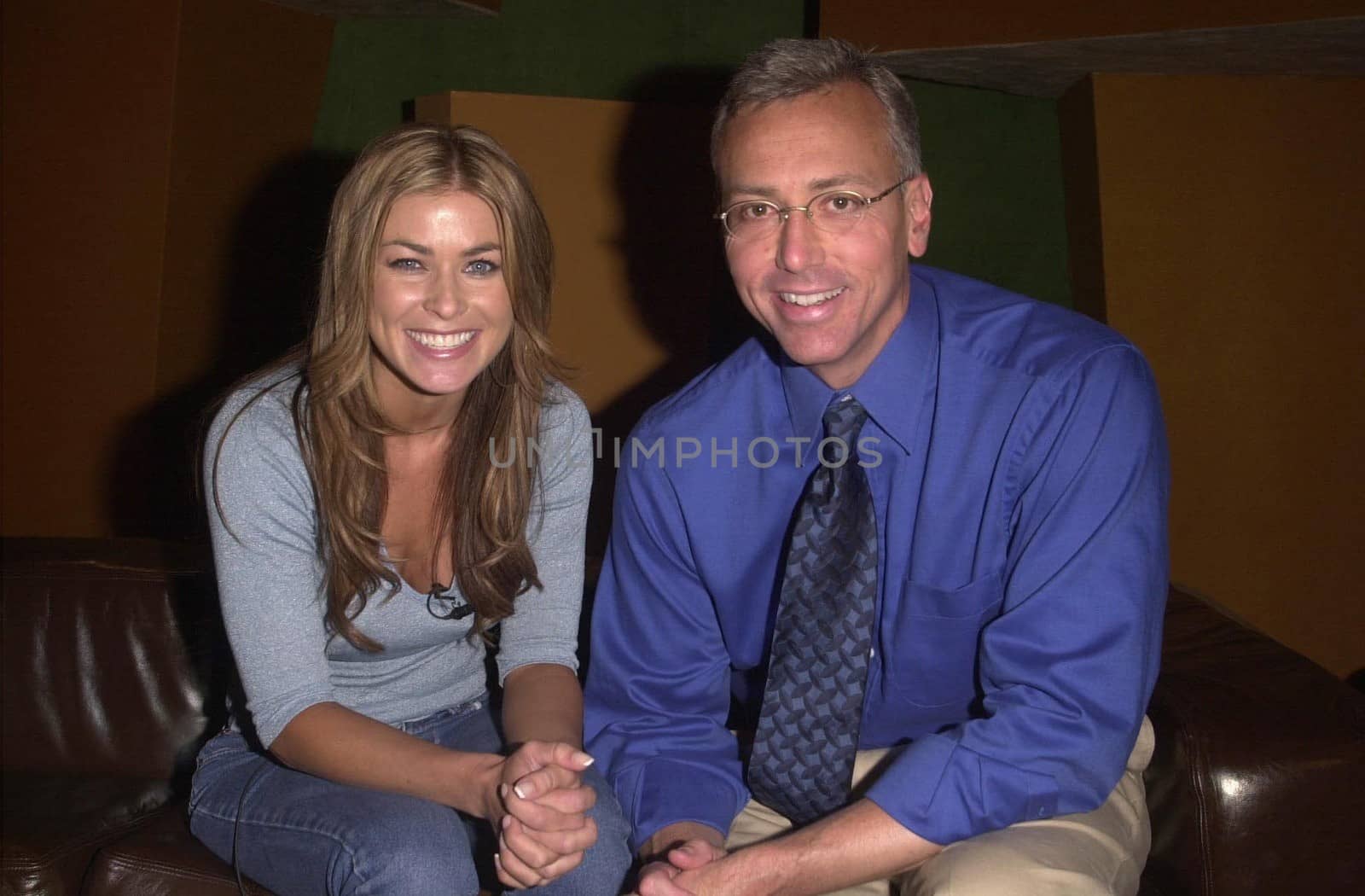 Carmen Electra and Dr. Drew on the Dr. Drew Pinsky Internet talk show to discuss her new film "Scary Movie," 07-12-00