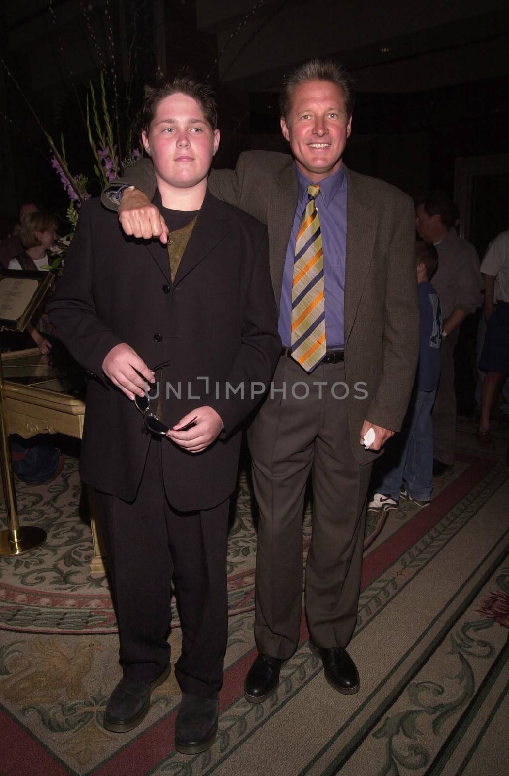 Bruce Boxleitner and son Lee at the 2000 Saturn Awards, in Century City, 06-06-00