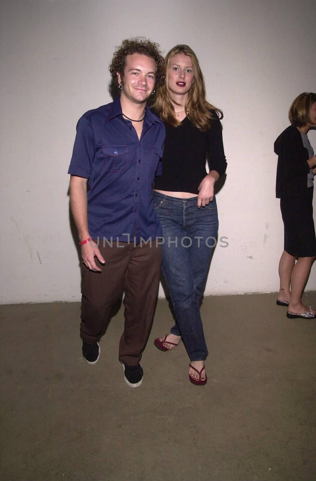 Danny Masterson and date Chrissy at Rolling Stone's night of new music party, Hollywood, 06-09-00