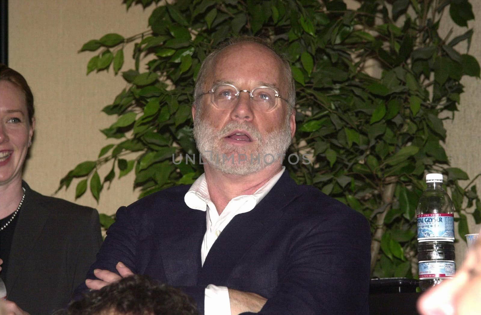Richard Dreyfuss at a meeting of SAG and AFTRA where members showed their support for the strike against the advertising industry. Sag/Aftra headquarters, 06-13-00