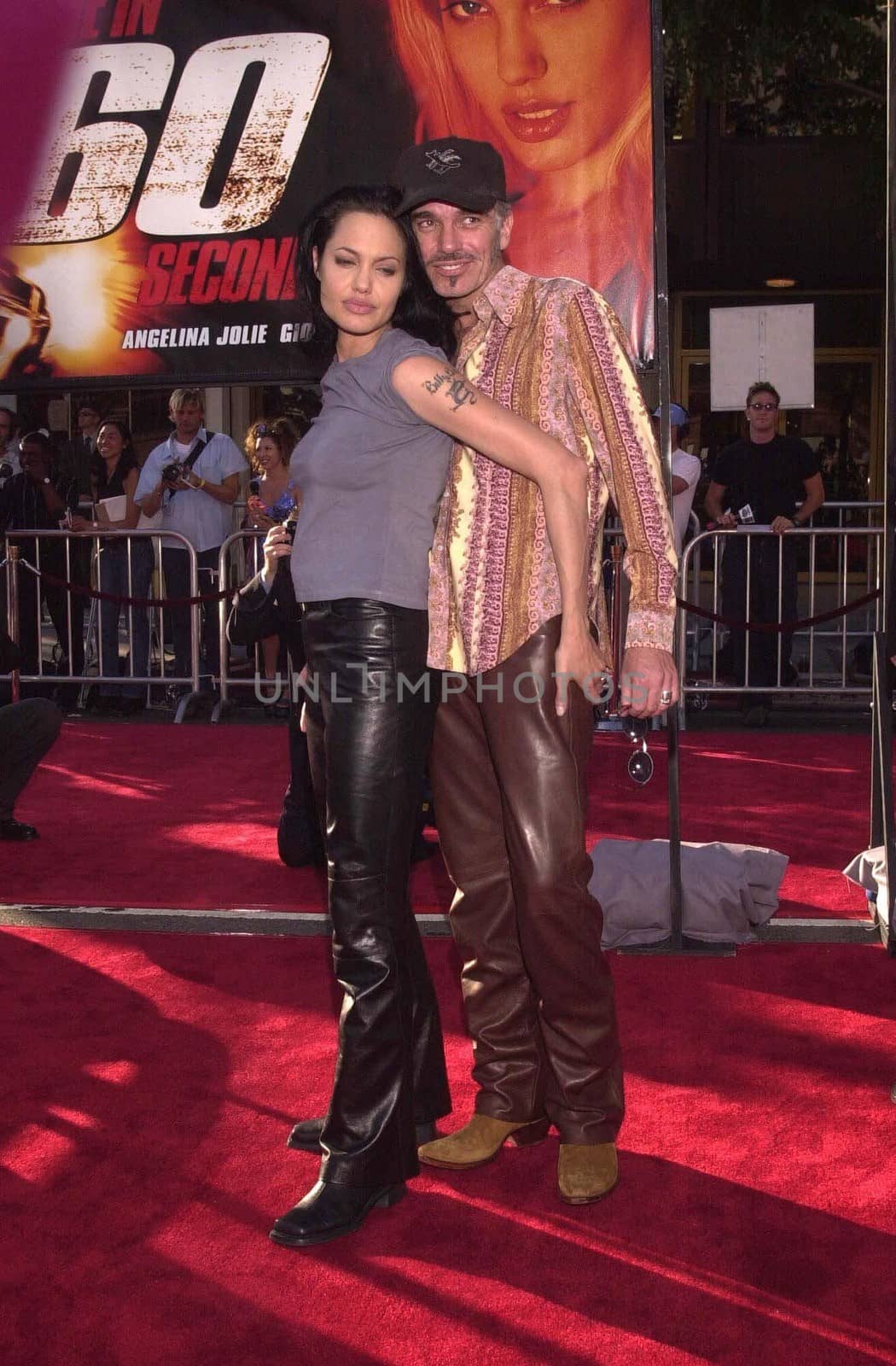 Angelina Jolie and Billy Bob Thornton at the premiere of Touchstone's GONE IN 60 SECONDS in Westwood, 06-05-00