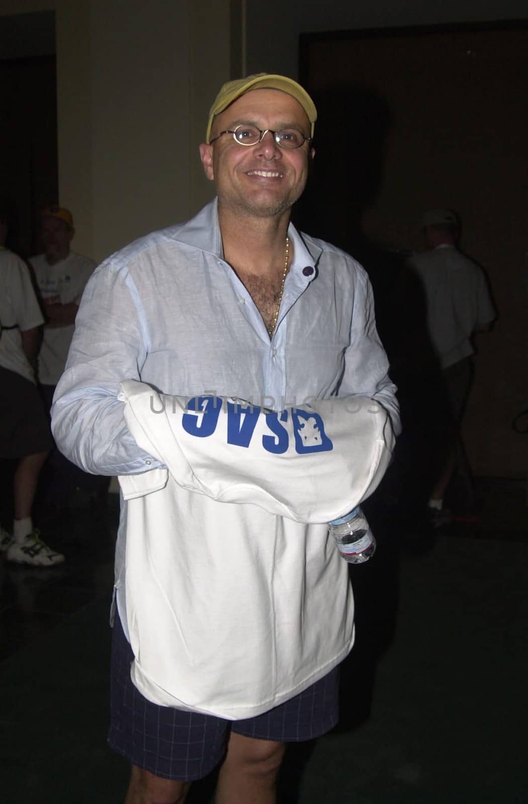 Joe Pantoliano at a meeting of SAG and AFTRA where members showed their support for the strike against the advertising industry. Sag/Aftra headquarters, 06-13-00