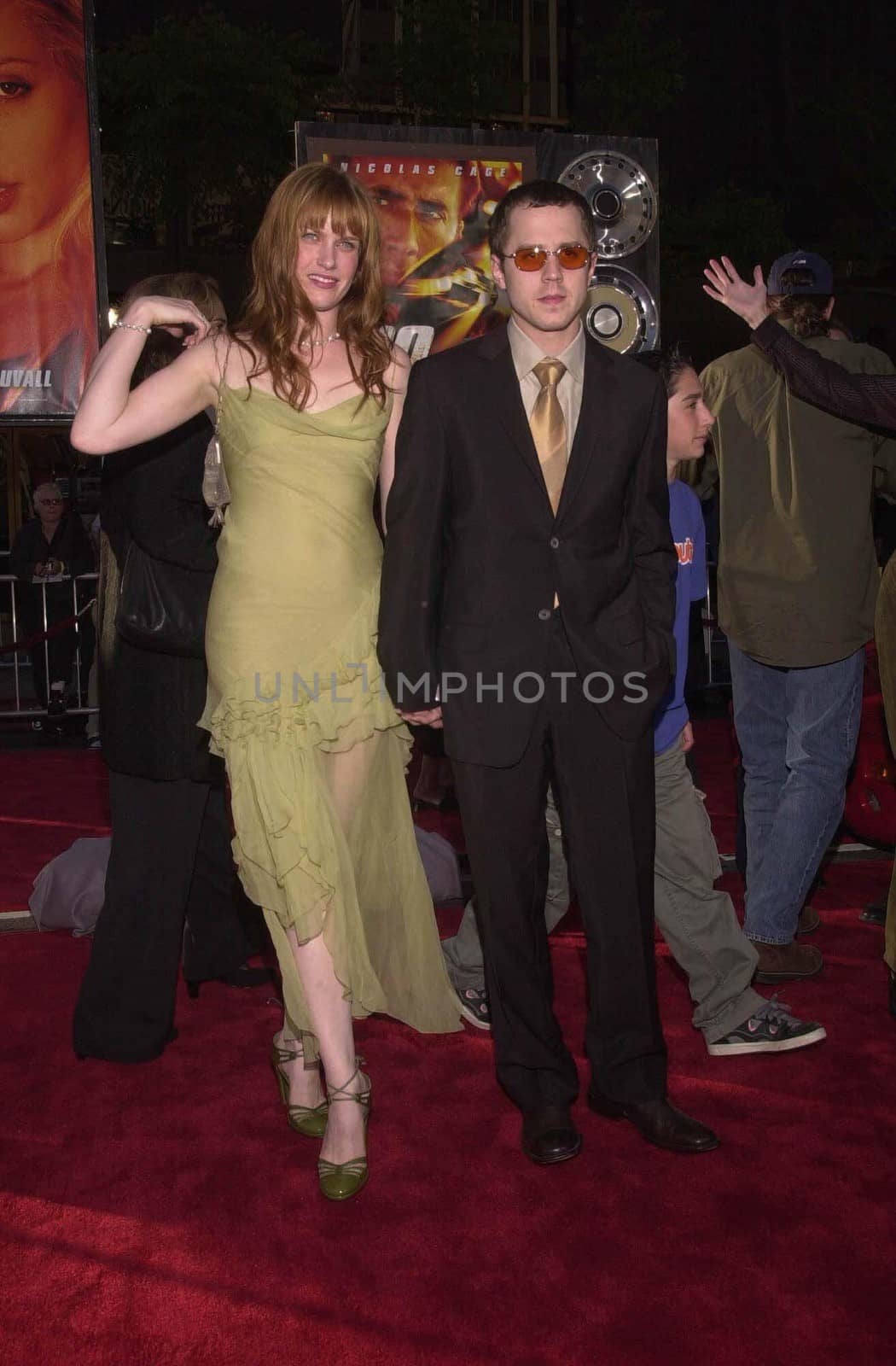 Giovanni Ribisi and Mariah O'Brien at the premiere of Touchstone's GONE IN 60 SECONDS in Westwood, 06-05-00
