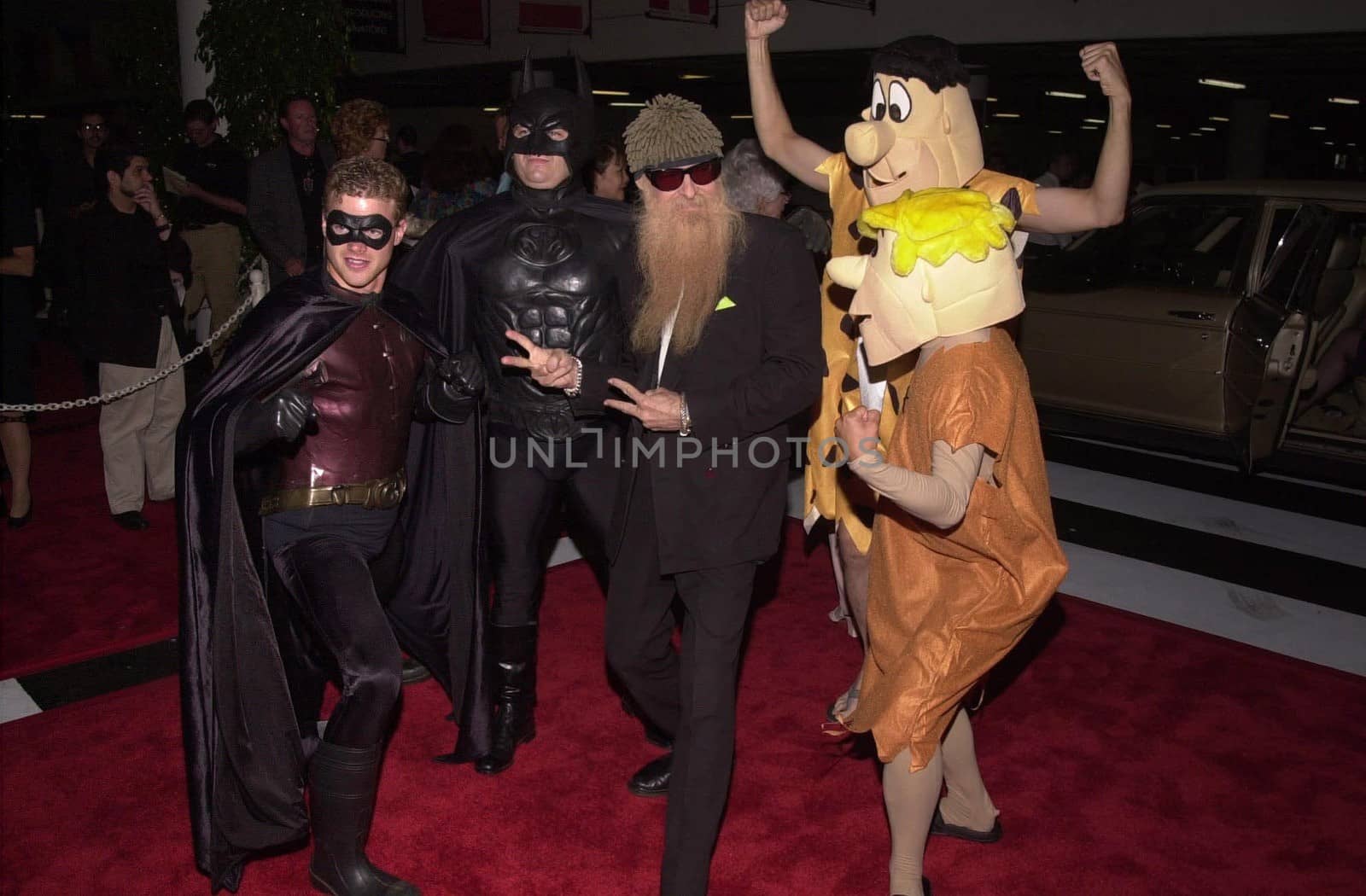 Billy Gibbons and friends at the third annual Stars and Cars gala at the Peterson Automotive Museum in Los Angeles, to benefit several charities. 06-16-00