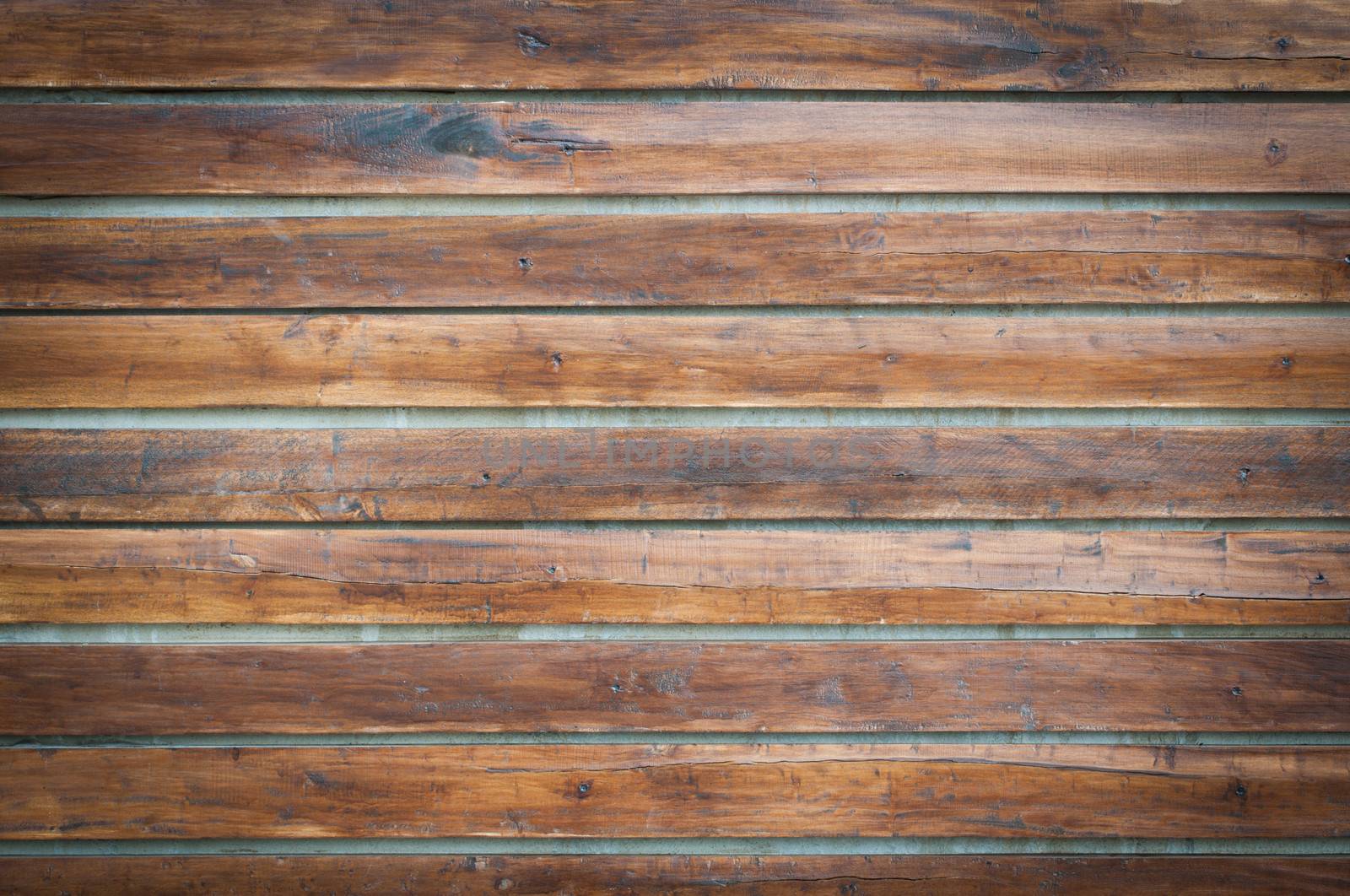 Wood plank texture background  by Sorapop