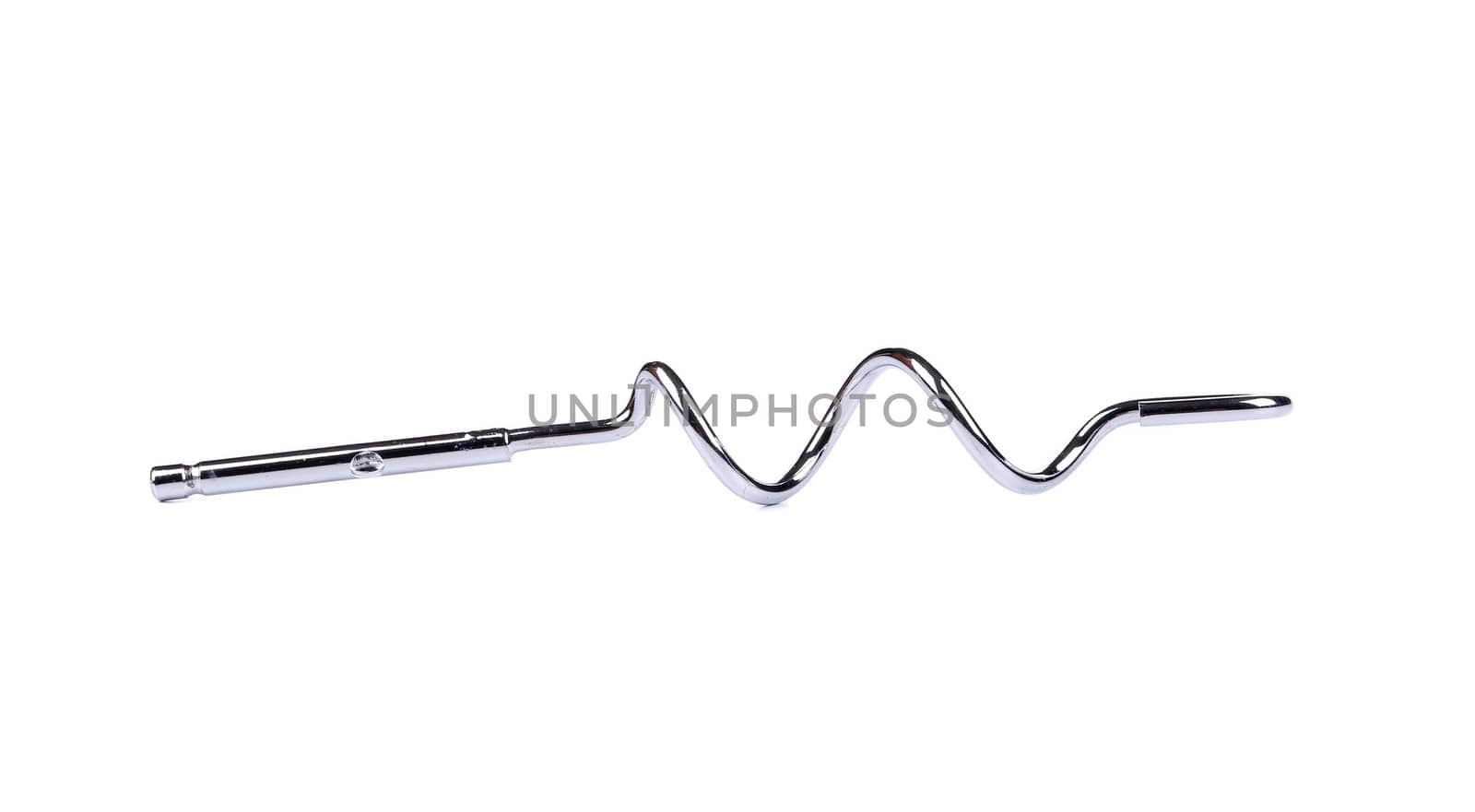 Electric beater attachment. Isolated on a white background.