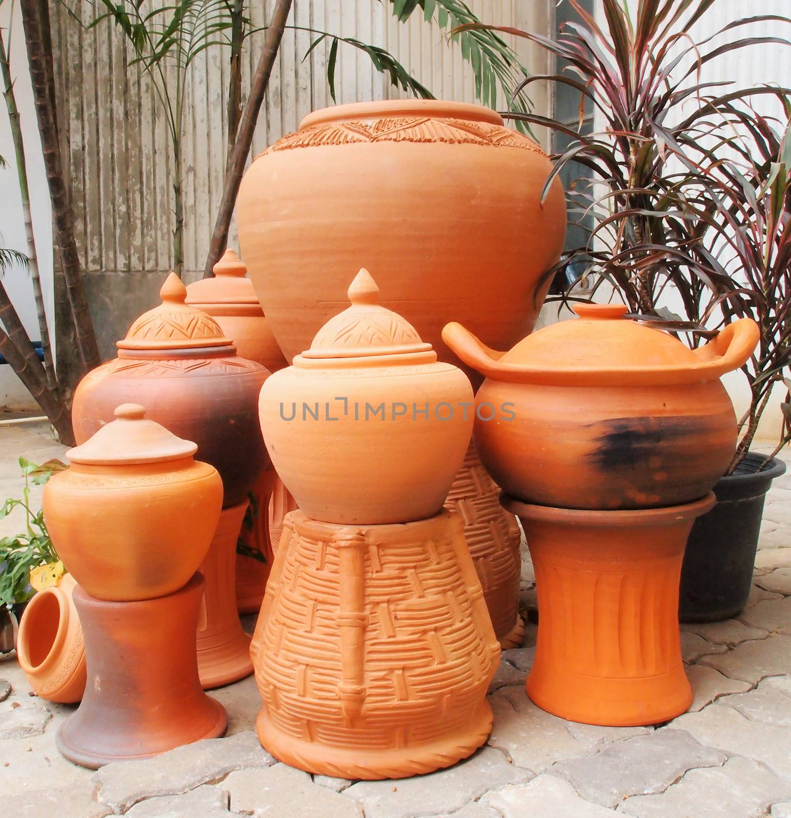 Traditional Pottery Gardening by olovedog