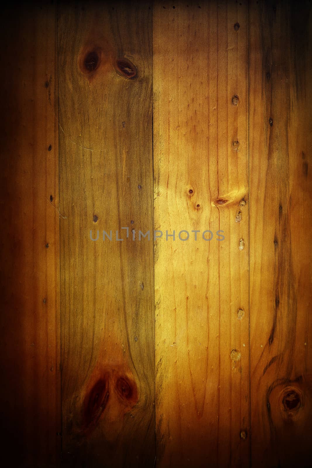 Closeup of wooden boards background