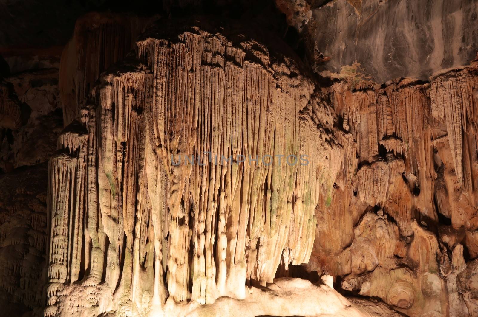 Limestone Cavern Formations by fouroaks