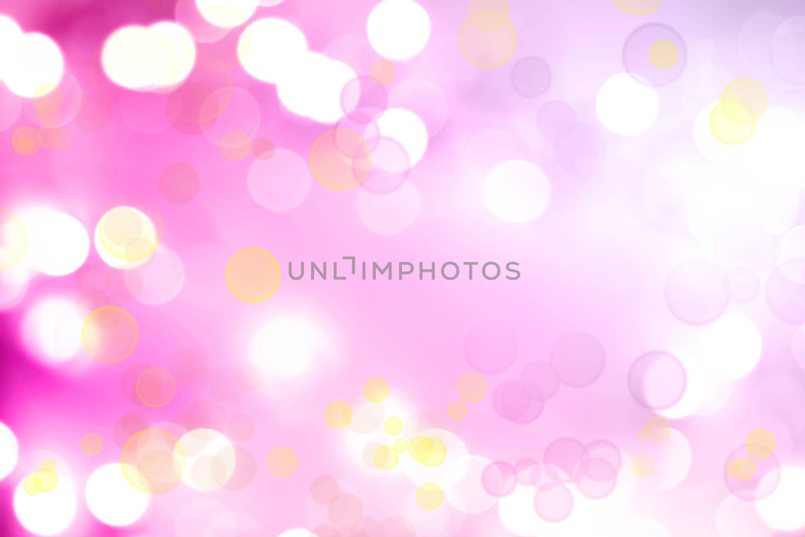 Soft focus circles pink background