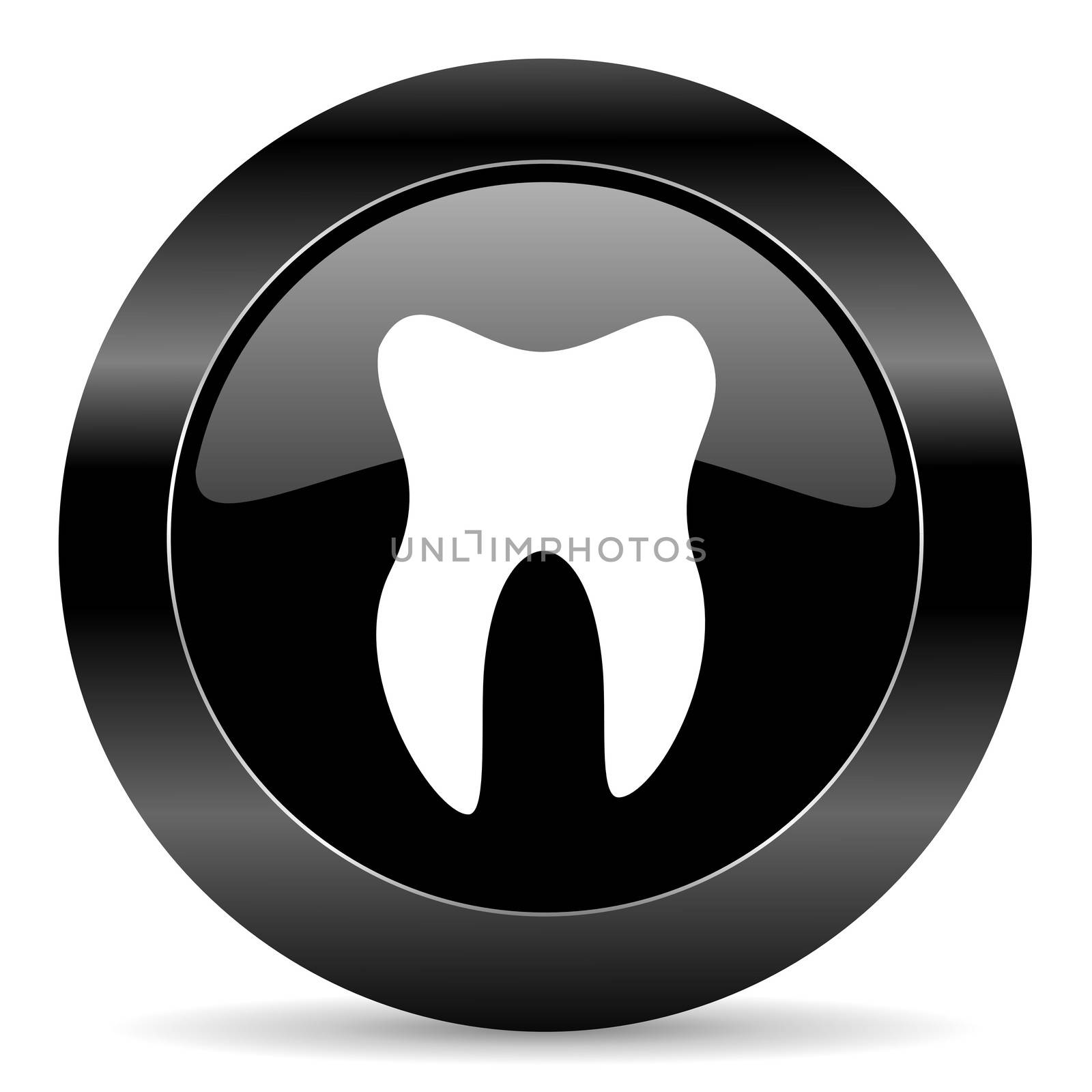 tooth icon by alexwhite