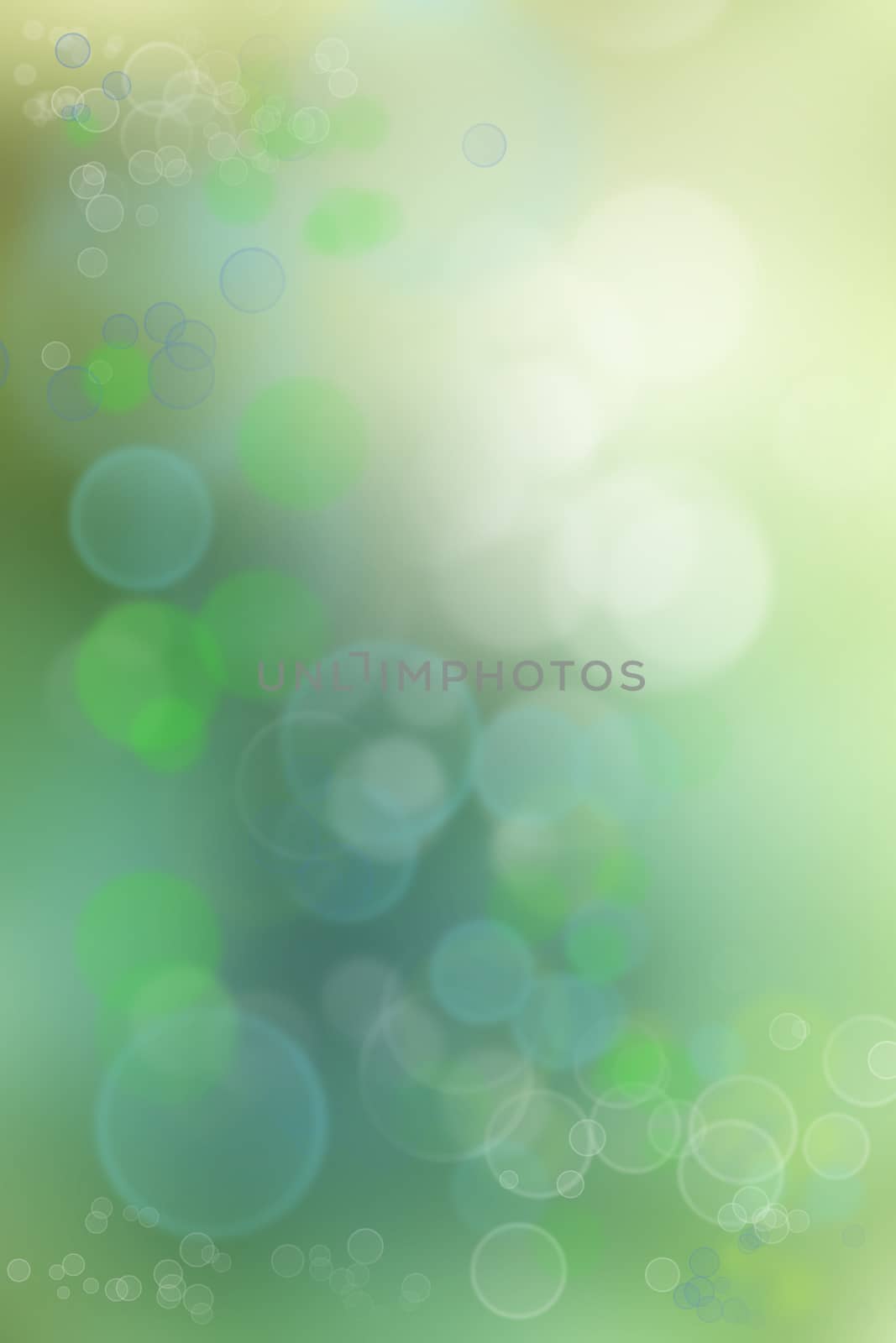 Abstract blue and green tone background