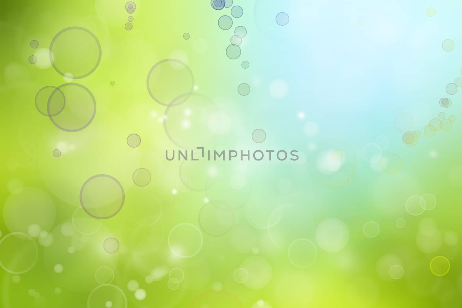 Abstract blue and green tone background