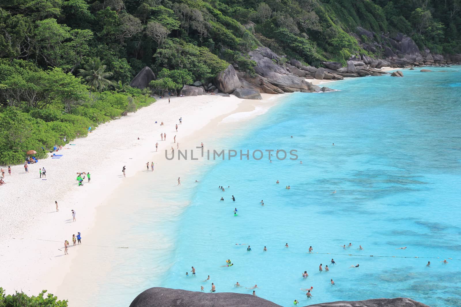 Tropical beach Similan island , Thailand