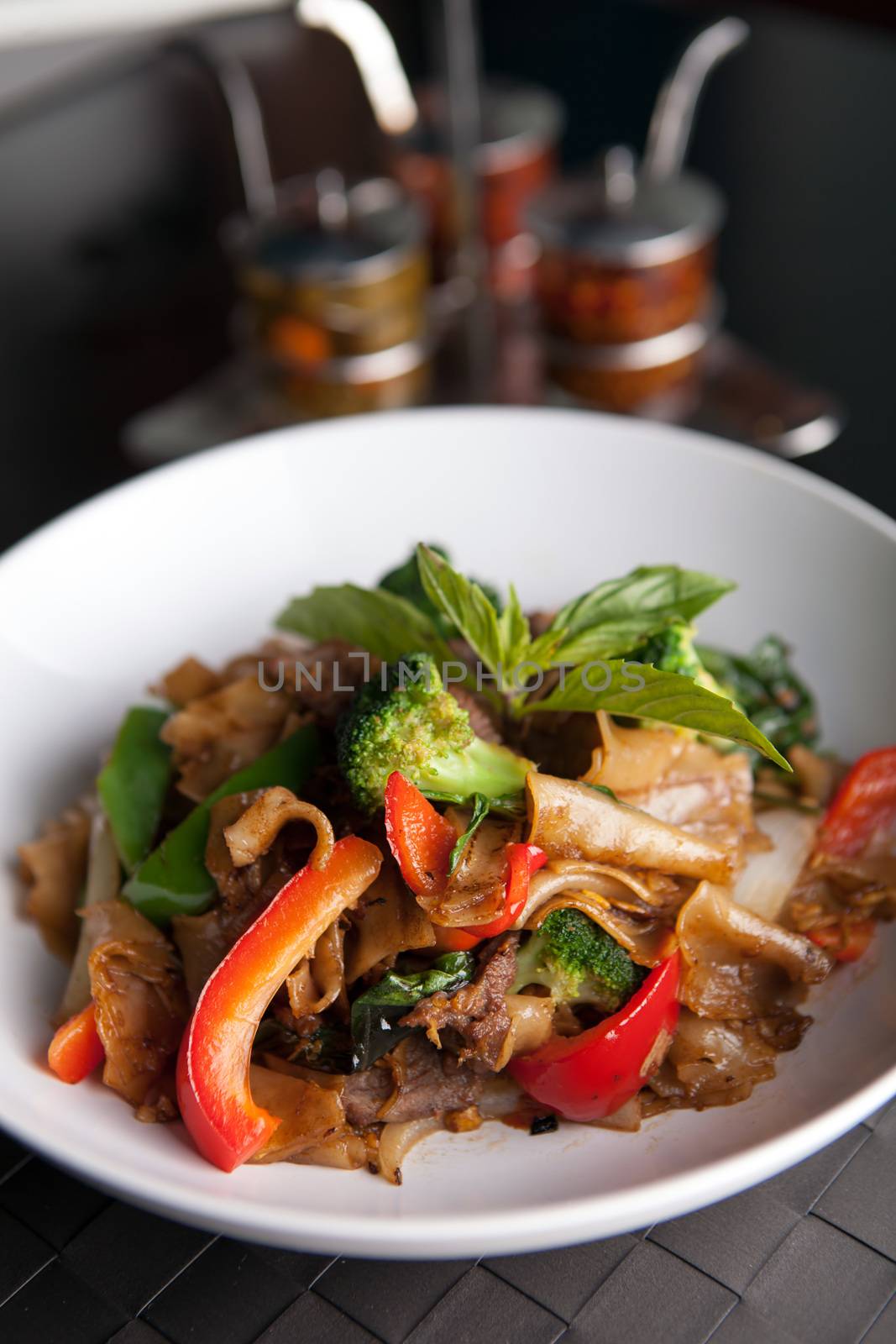 Pad Kee Mao Thai Dish by graficallyminded