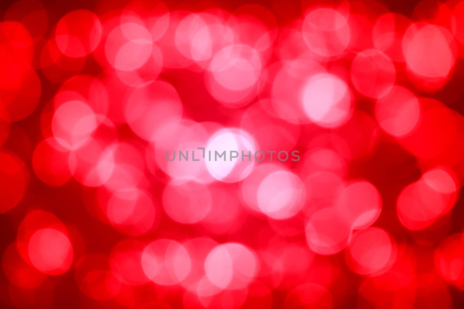Defocused abstract red christmas background