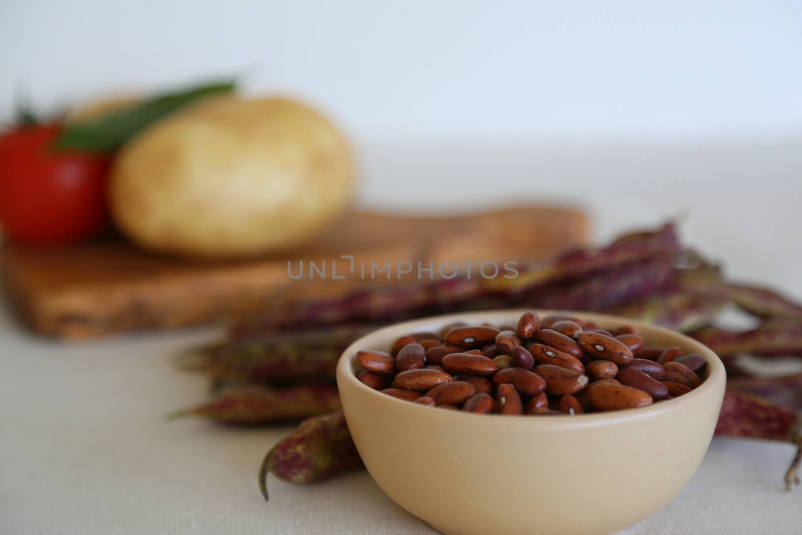 Red french beans by tolikoff_photography