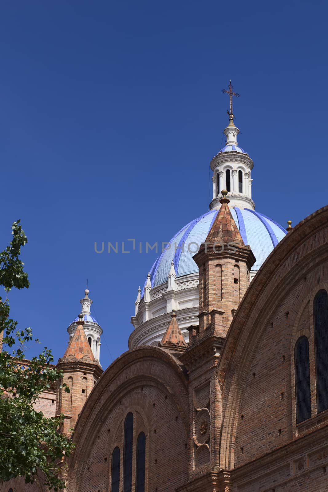 Dome of the New Cathedral of Cuenca, Ecuador by ildi