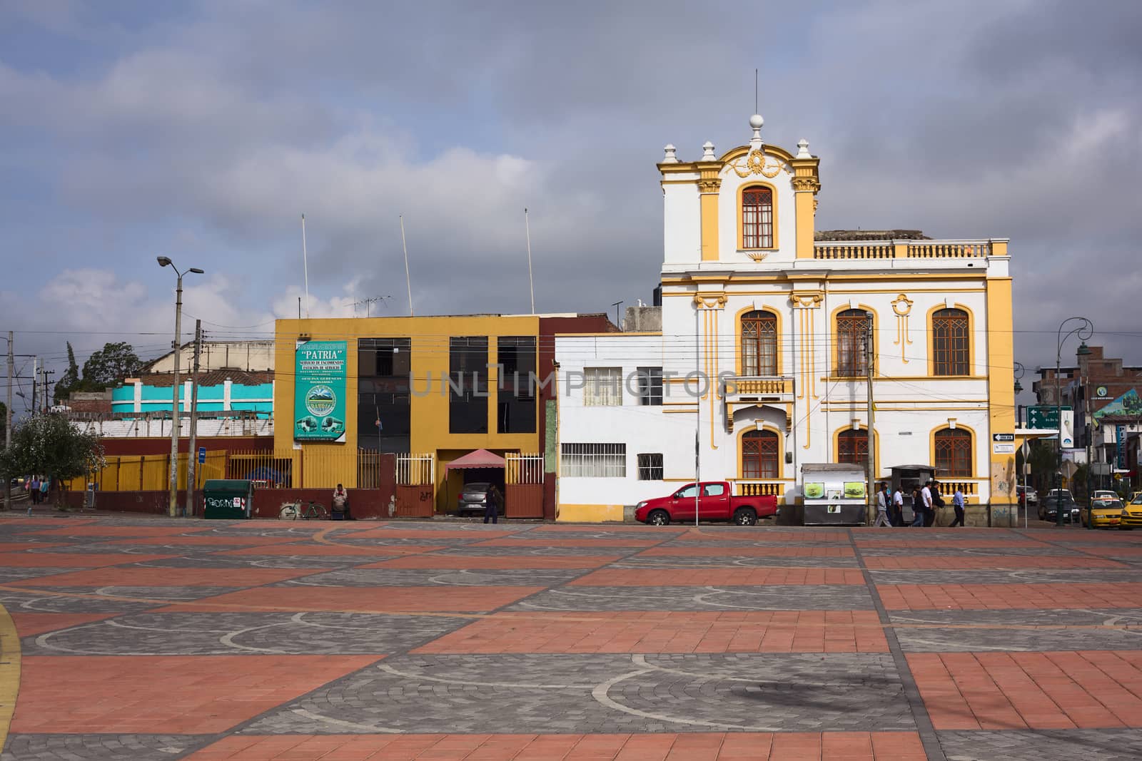The Square Behind the Train Station in Riobamba, Ecuador by sven