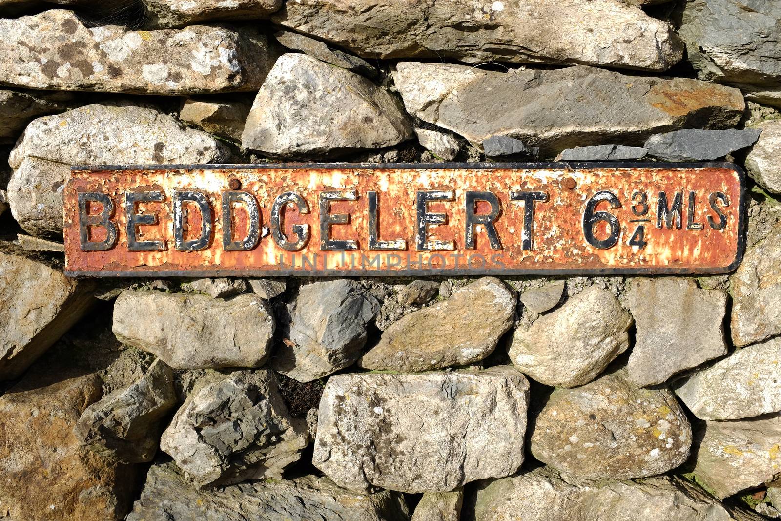 Antique Beddgelert sign. by richsouthwales