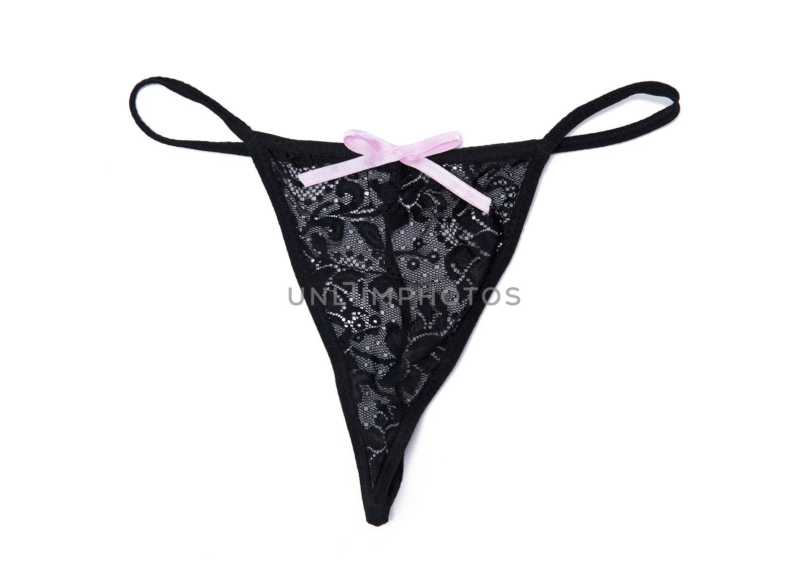 Cute thong isolated on the white background