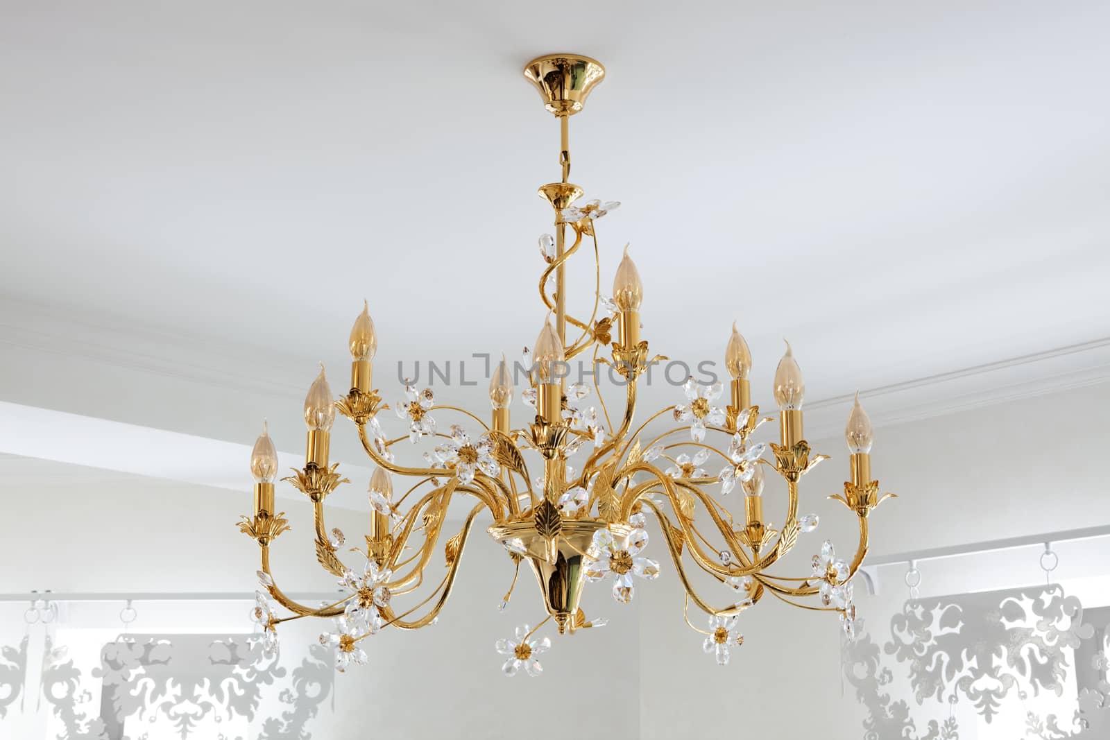 beautiful bronze chandelier by terex