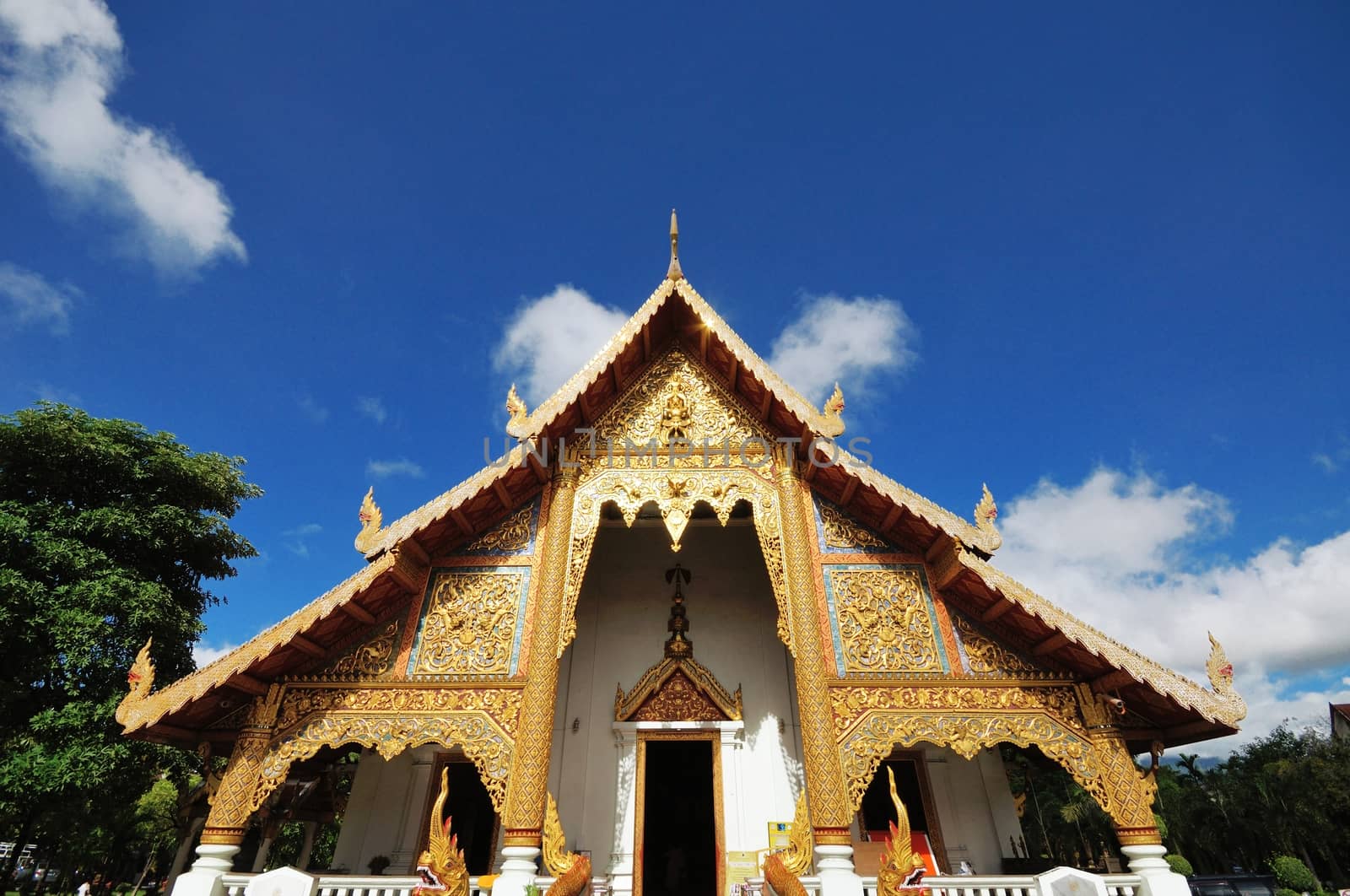 Wat Phrasing Chiangmai Thailand