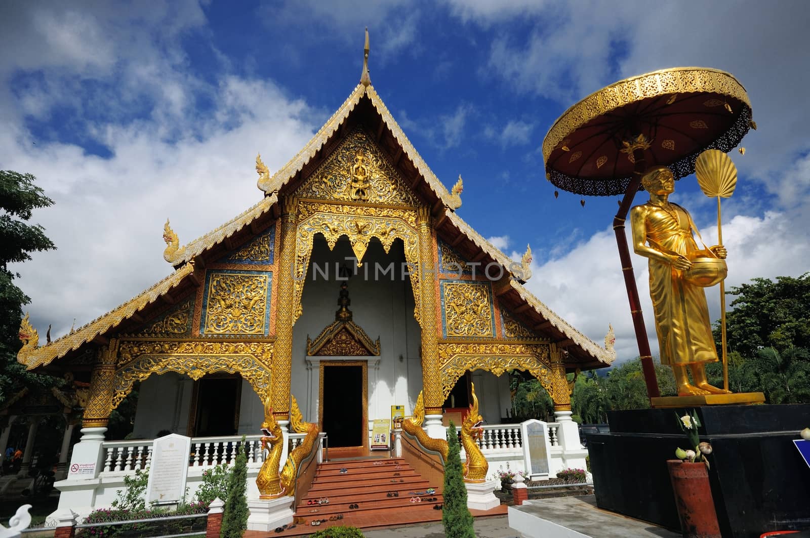 Wat Phrasing Chiangmai Thailand