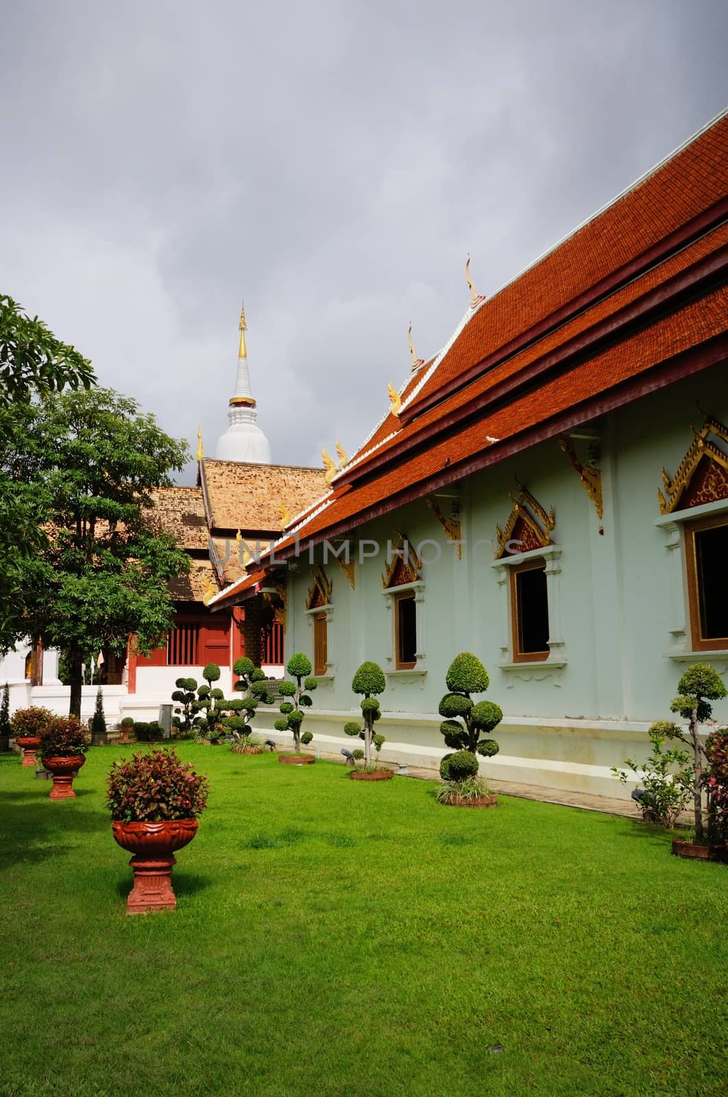 Wat Phrasing Chiangmai Thailand