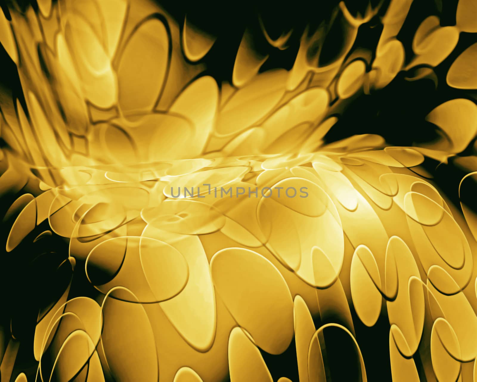 abstract background with motion gold coins