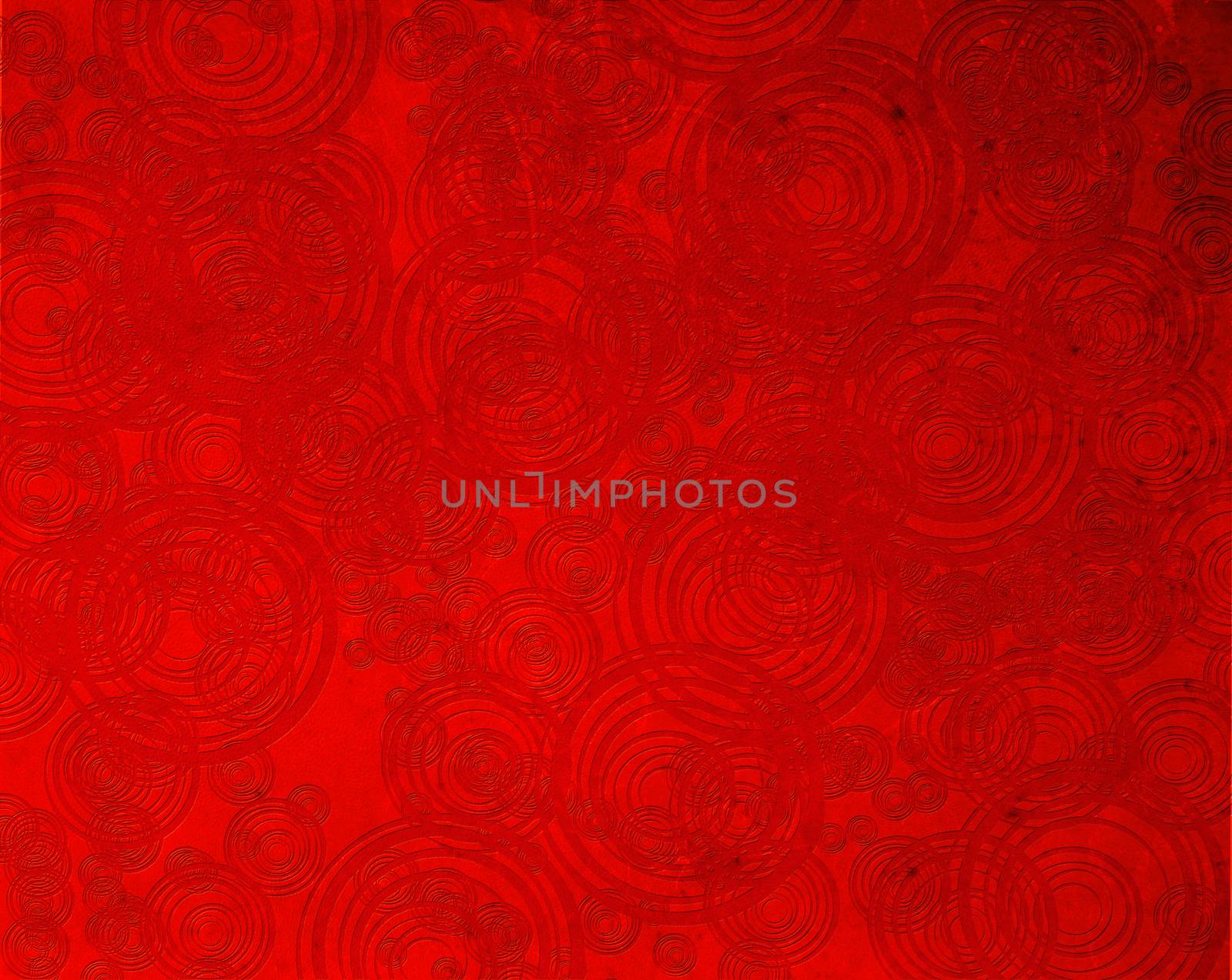 red abstract background with circles