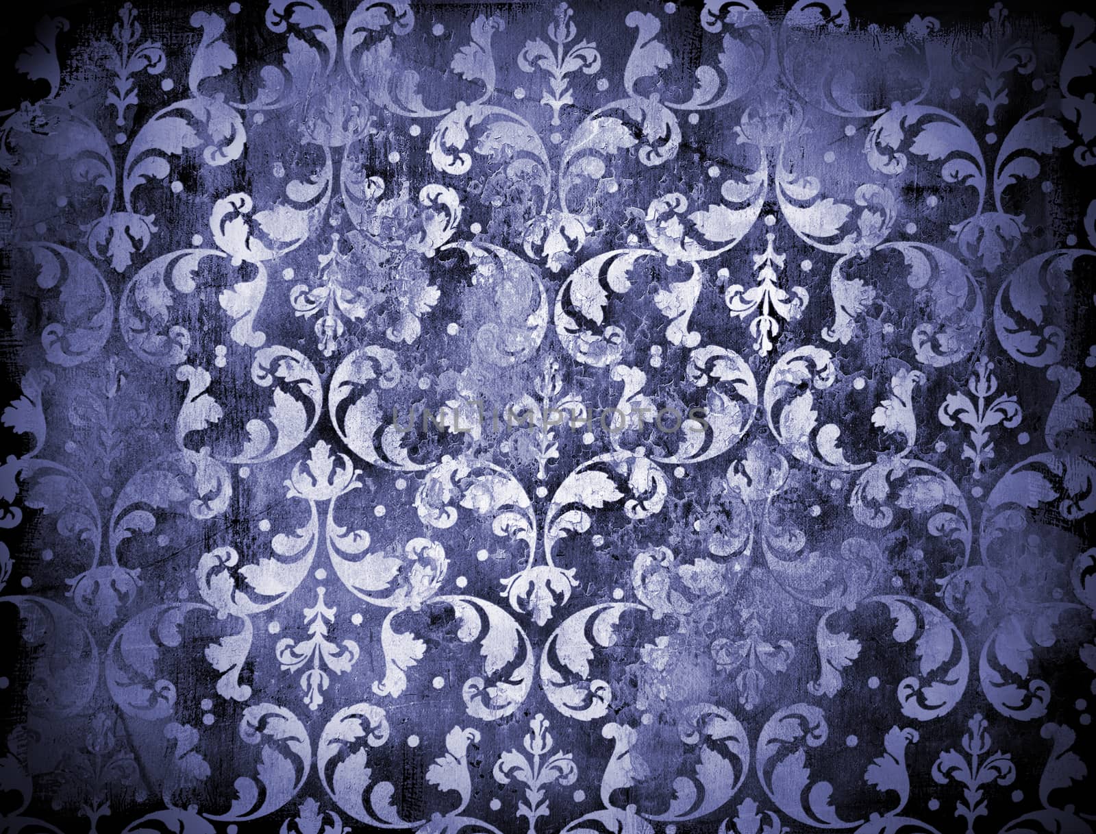 abstract  background with floral pattern