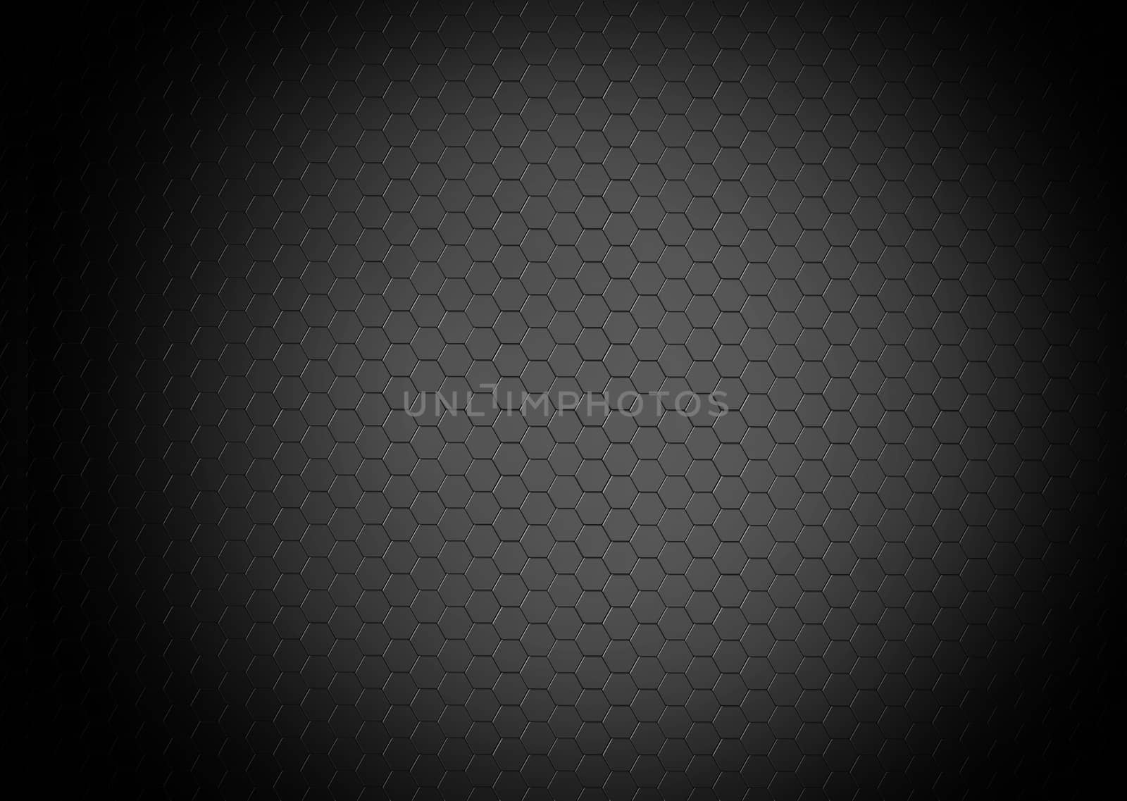 grey hexagons grid background