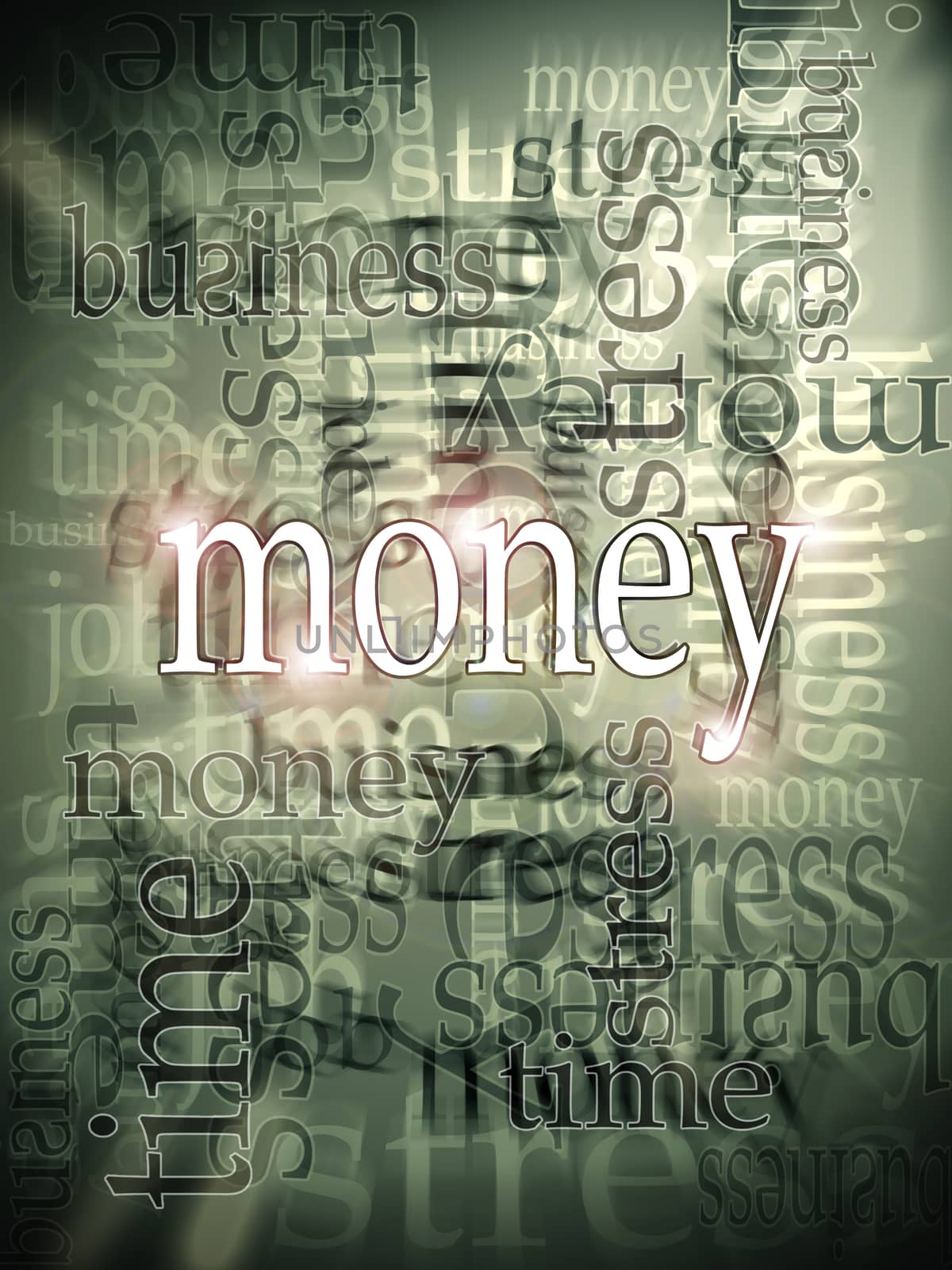 money making abstract background with text by sette