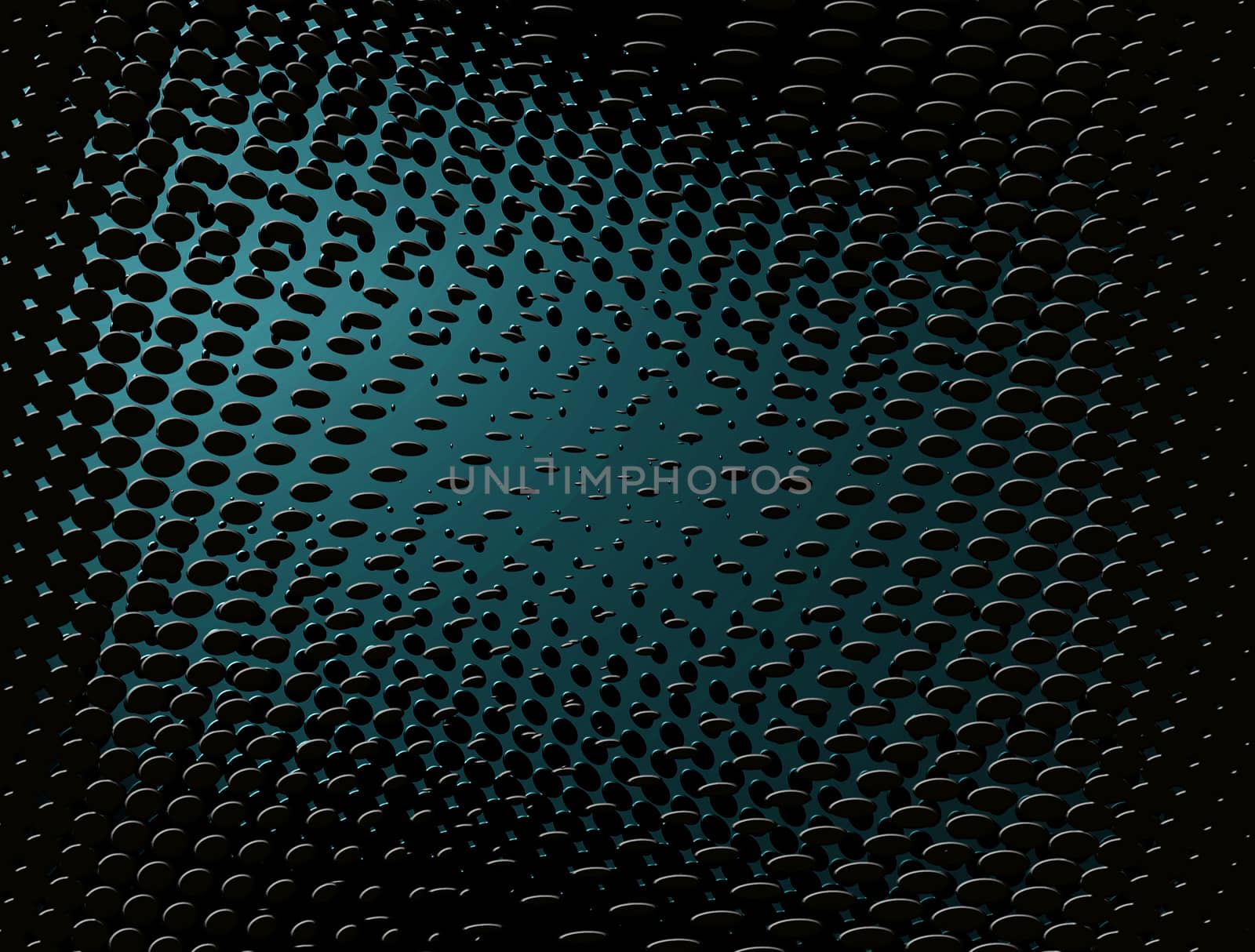 blue abstract background with metal dots 
