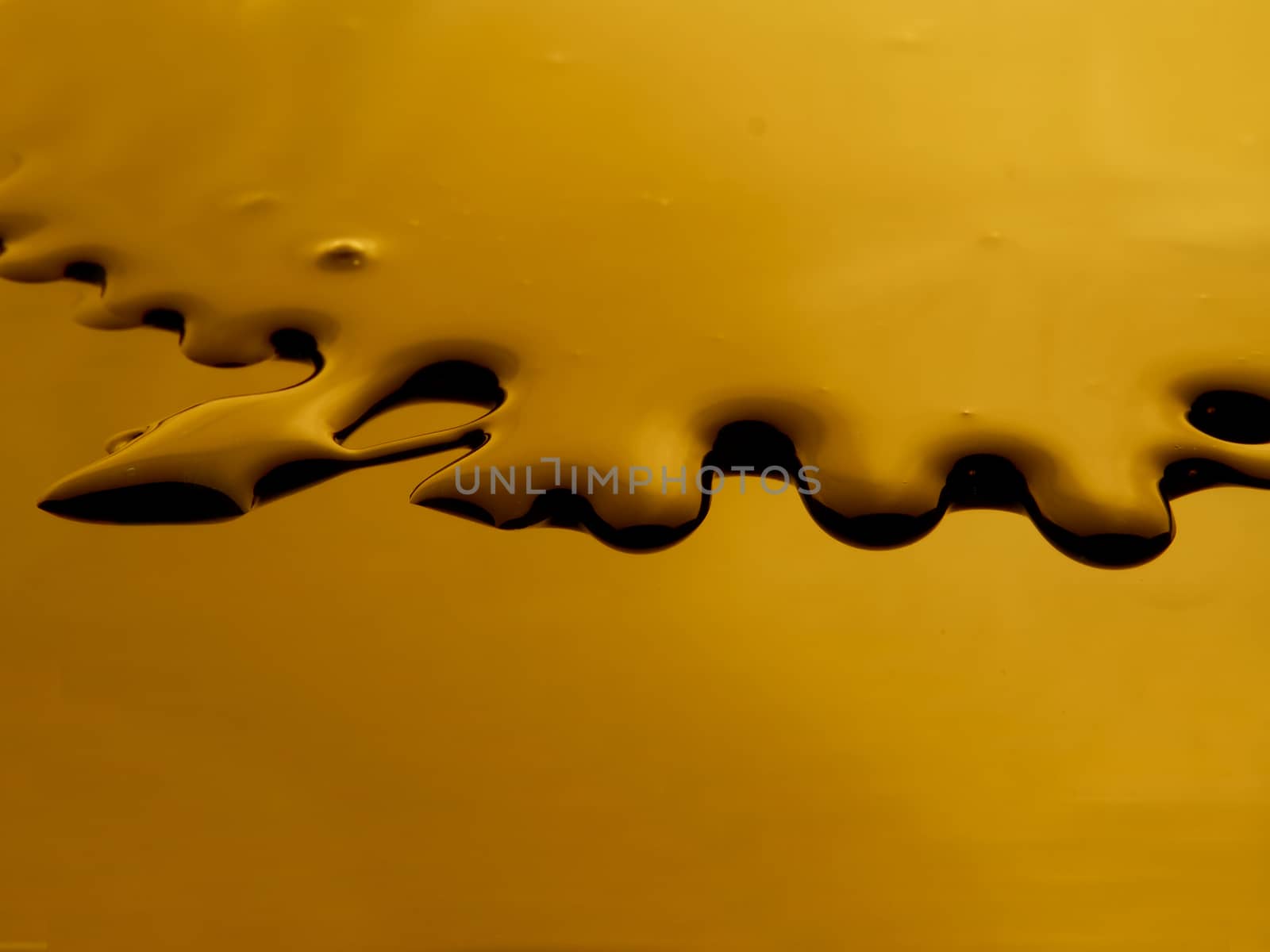 abstract background with liquid gold