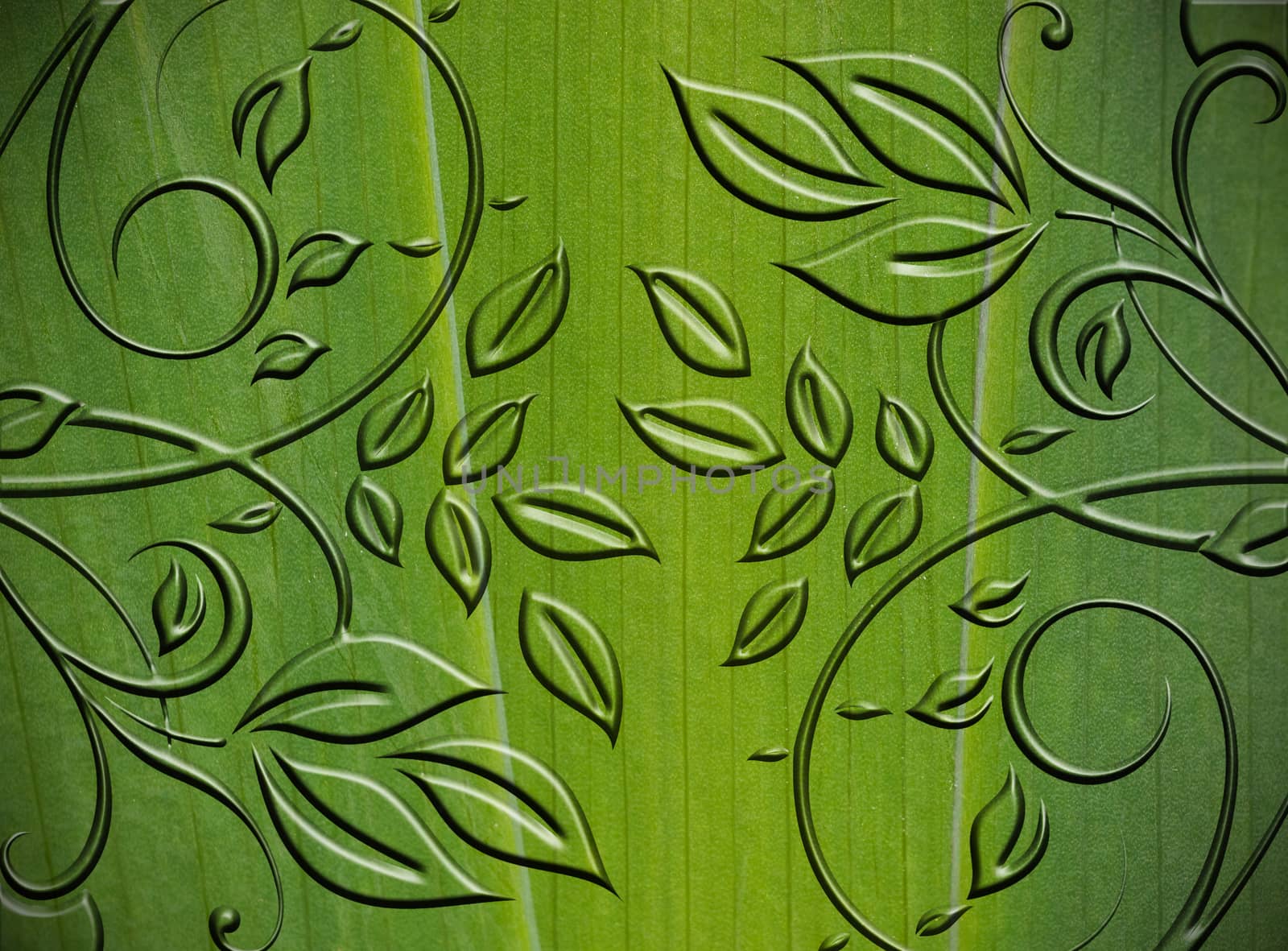 green floral abstract background by sette