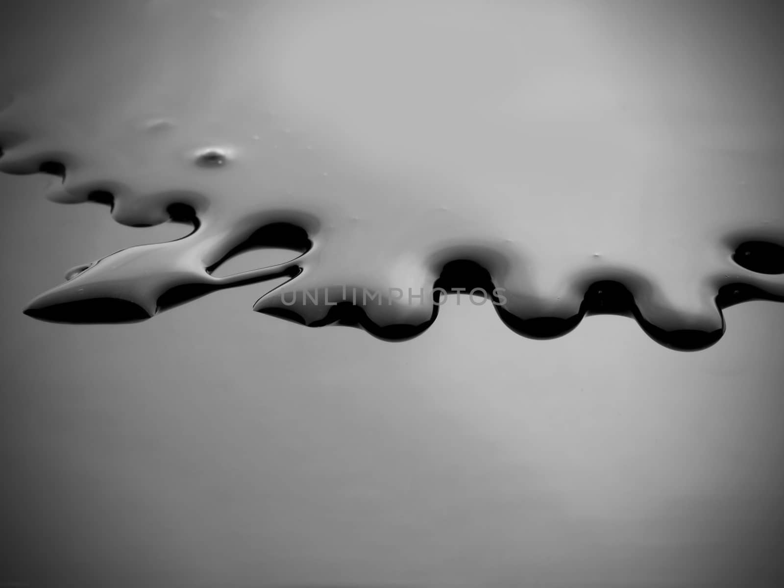 abstract background with liquid silver