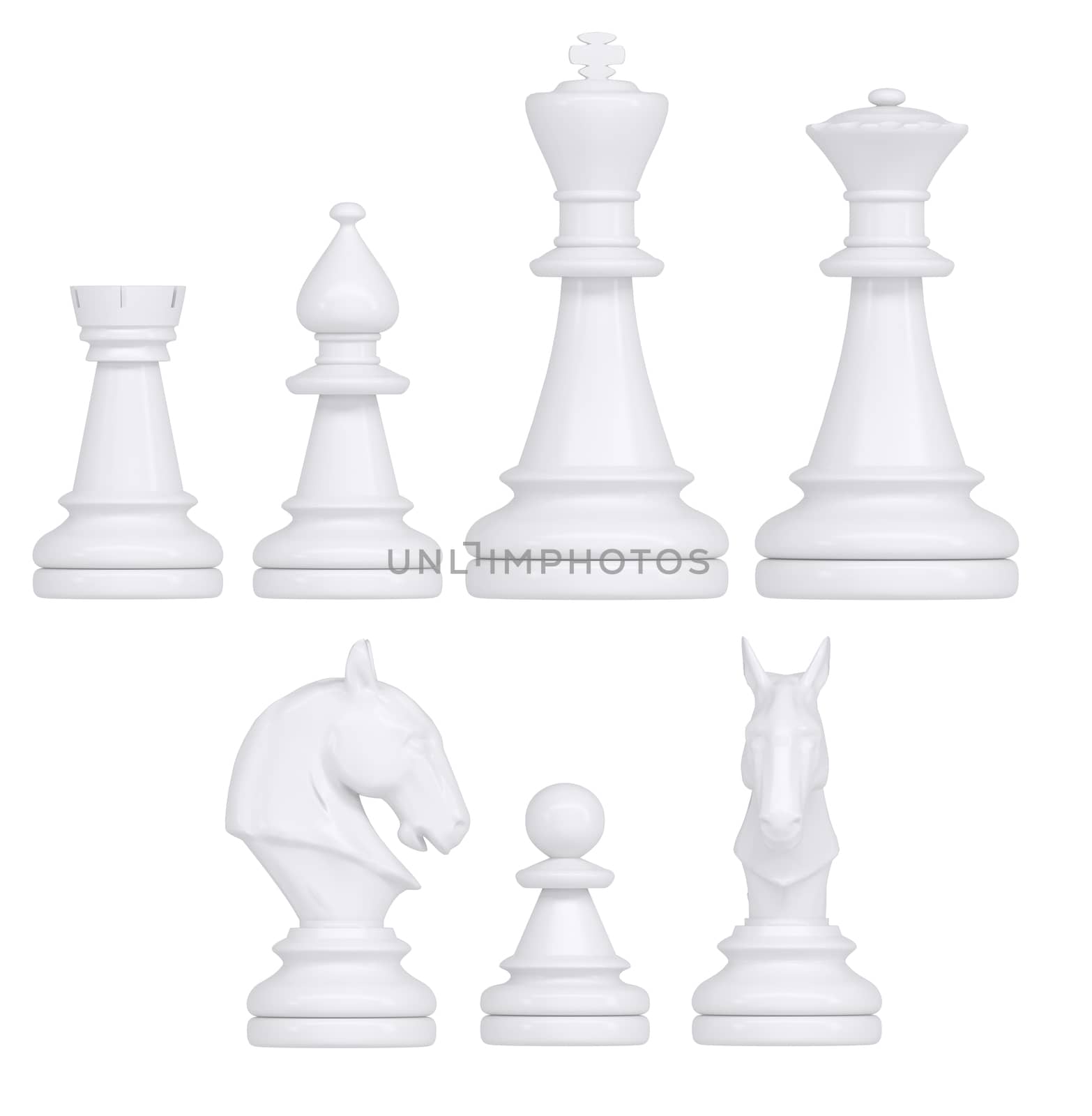 Chess figures by cherezoff