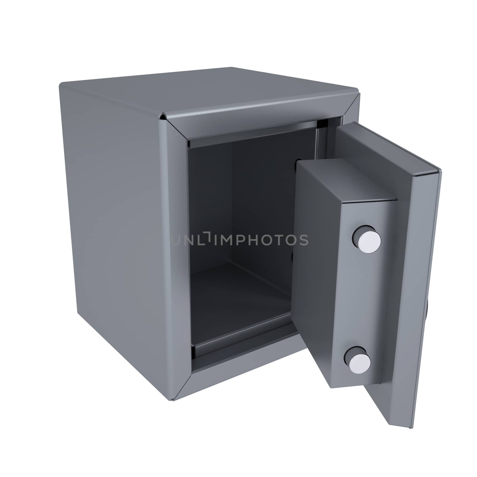Opened metal safe by cherezoff
