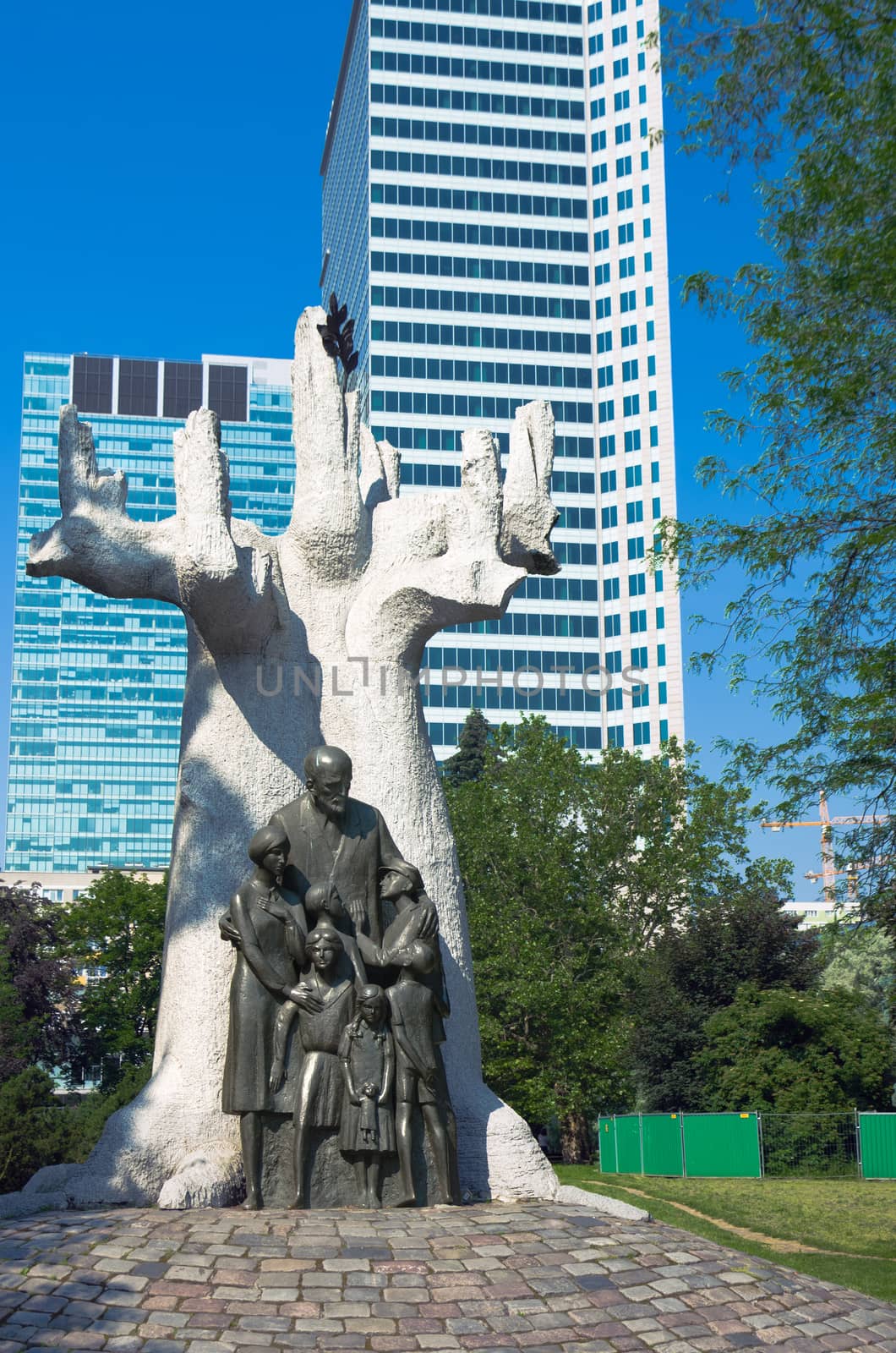 Monument to Janusz Korczak by dario