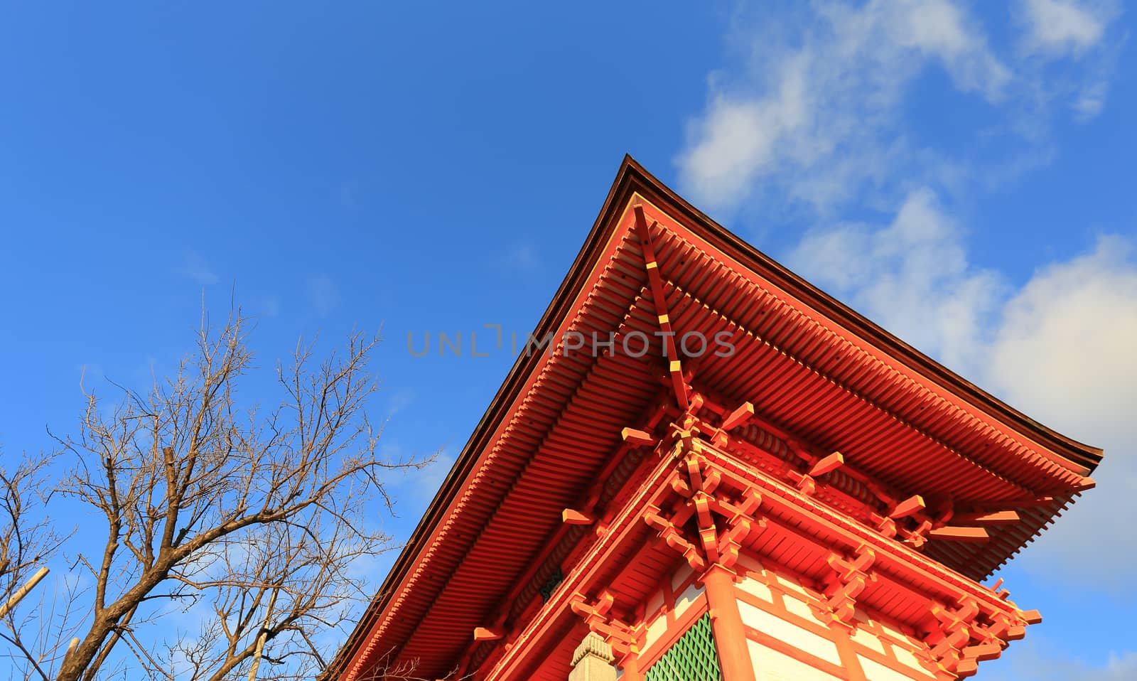 Kyomizu Temple in Winter Season kyoto Japan by rufous