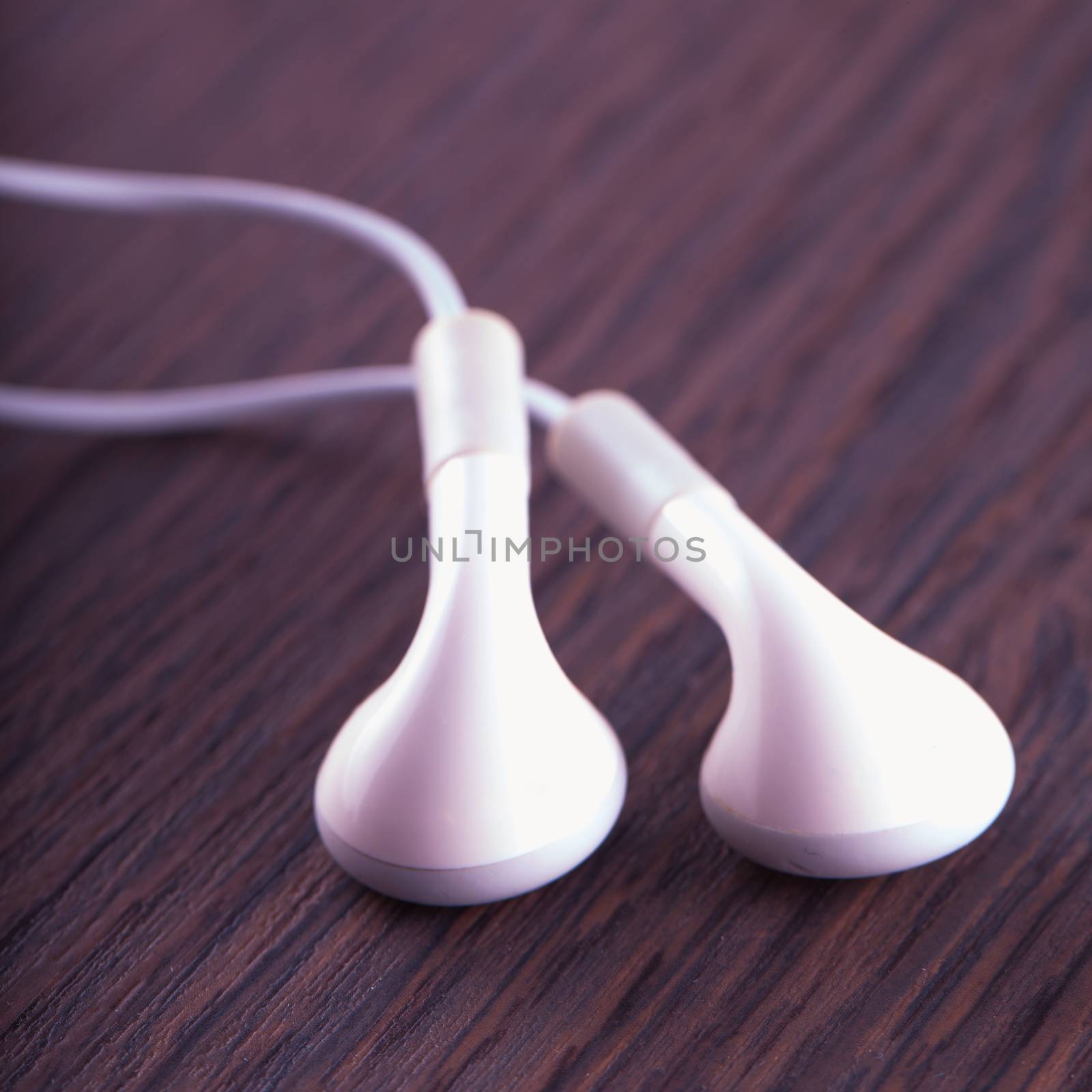 White Earphones by Koufax73