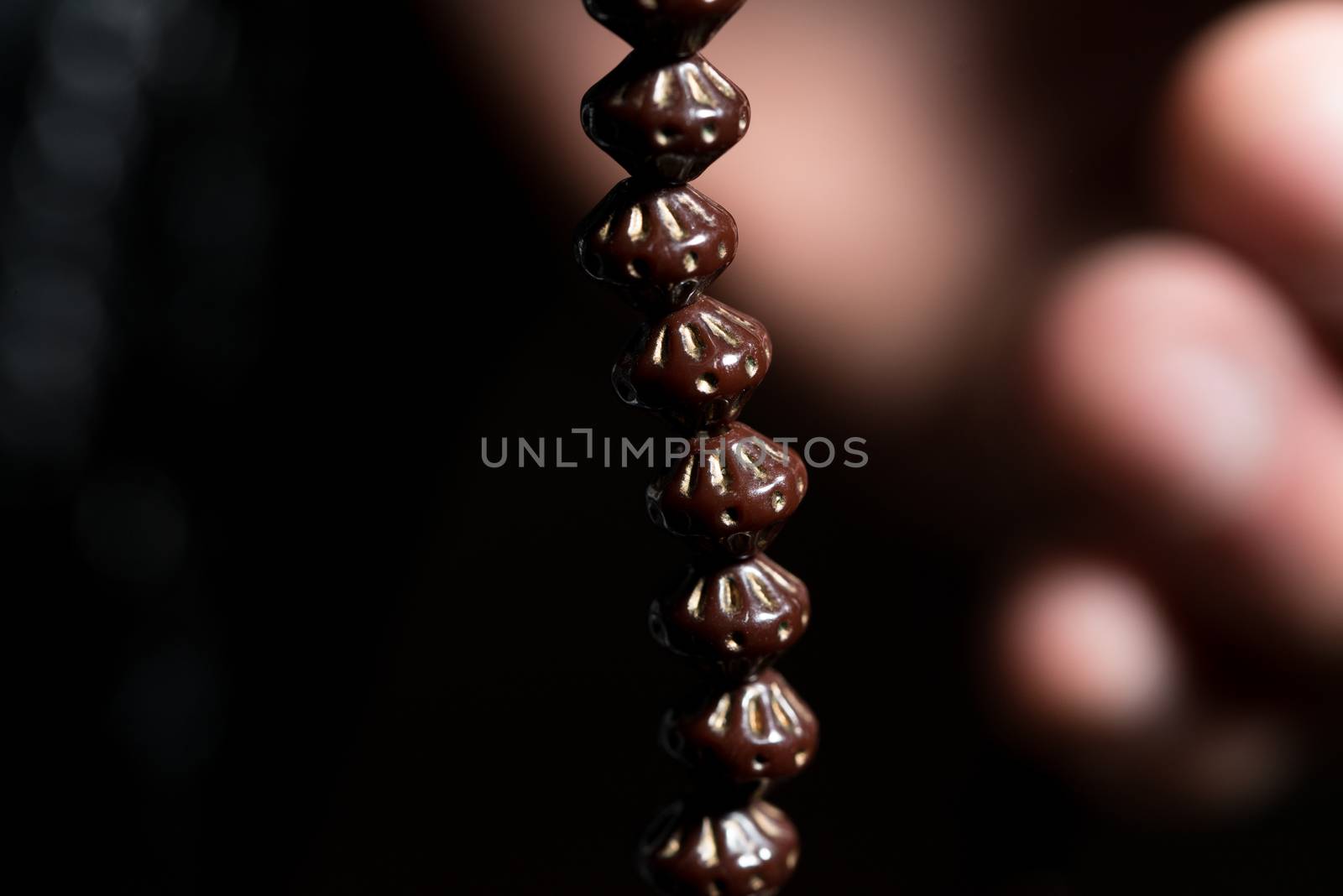 Prayer Using Rosary by JalePhoto