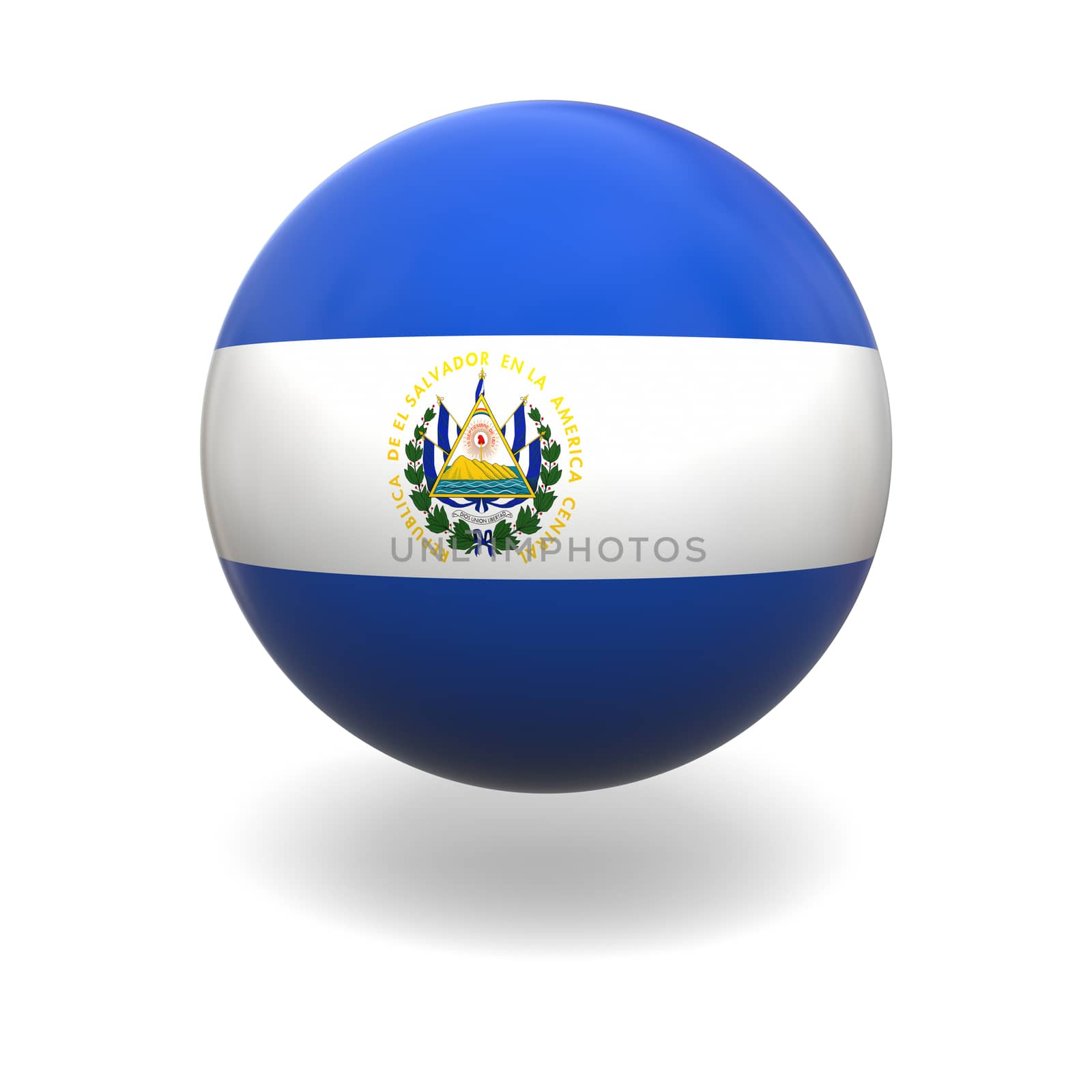 El Salvador flag by Harvepino