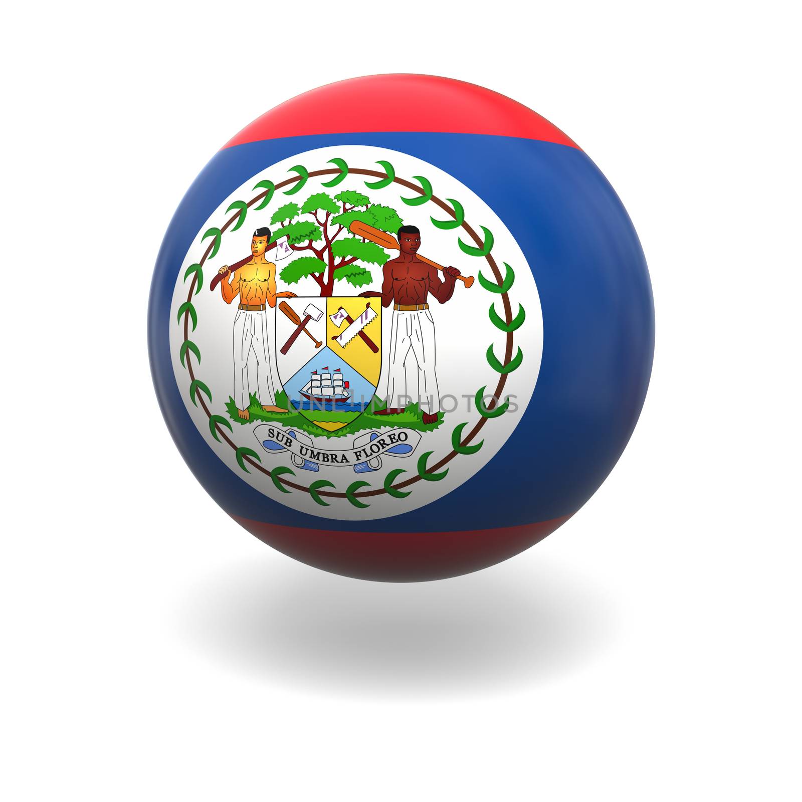 Belizean flag by Harvepino