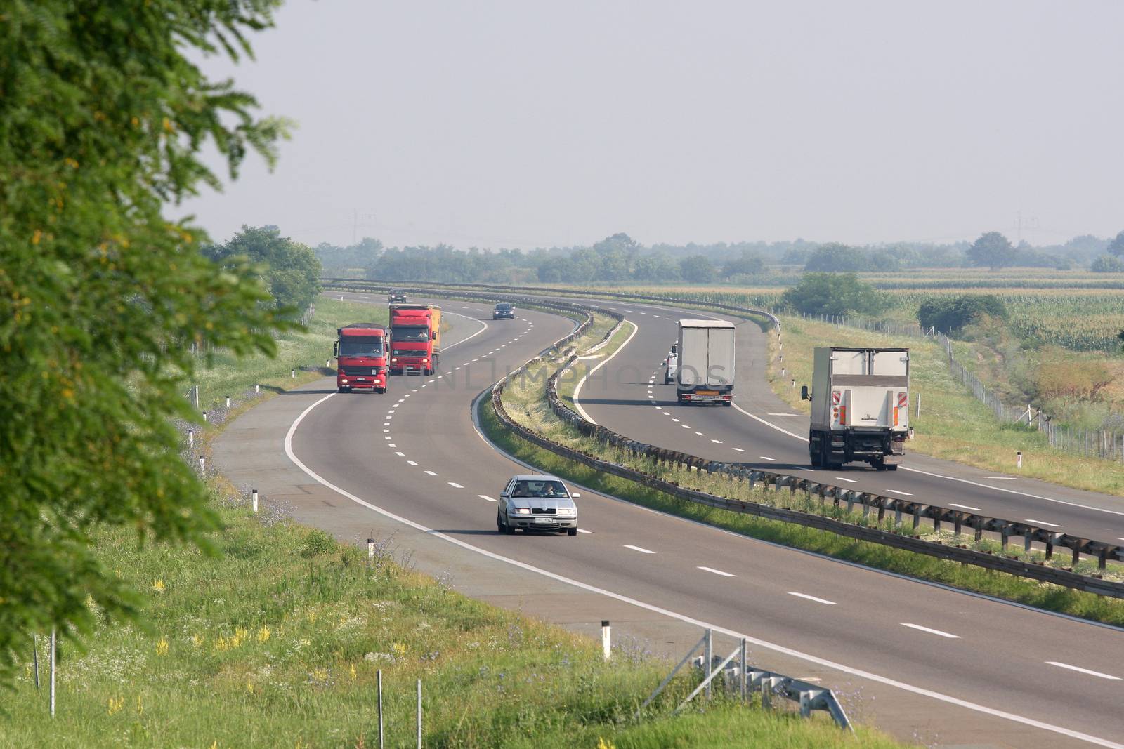 Highway driving in good sunny weather by nemar74